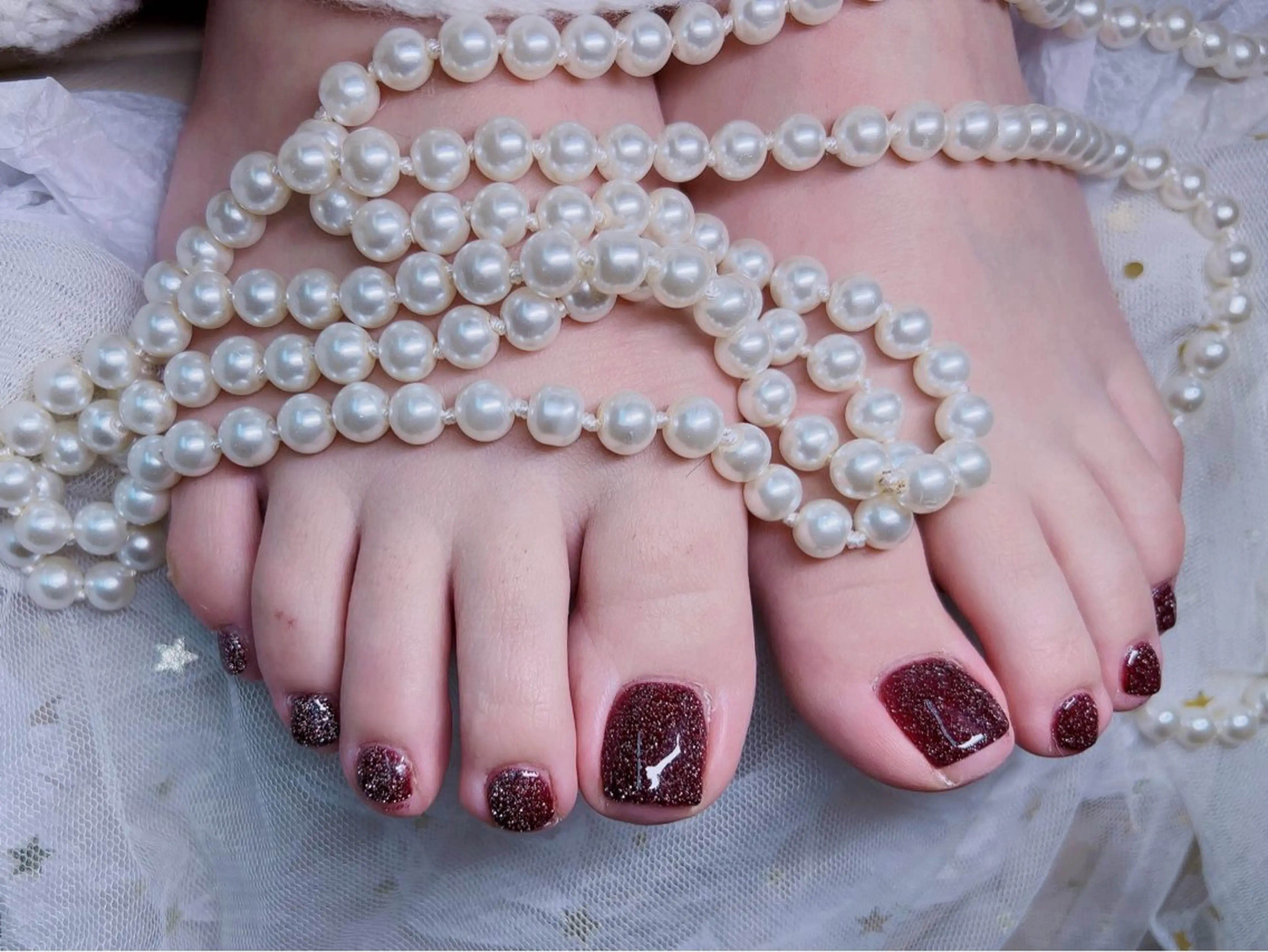 ネイル フットネイル VIVIAN リサのネイルデザイン