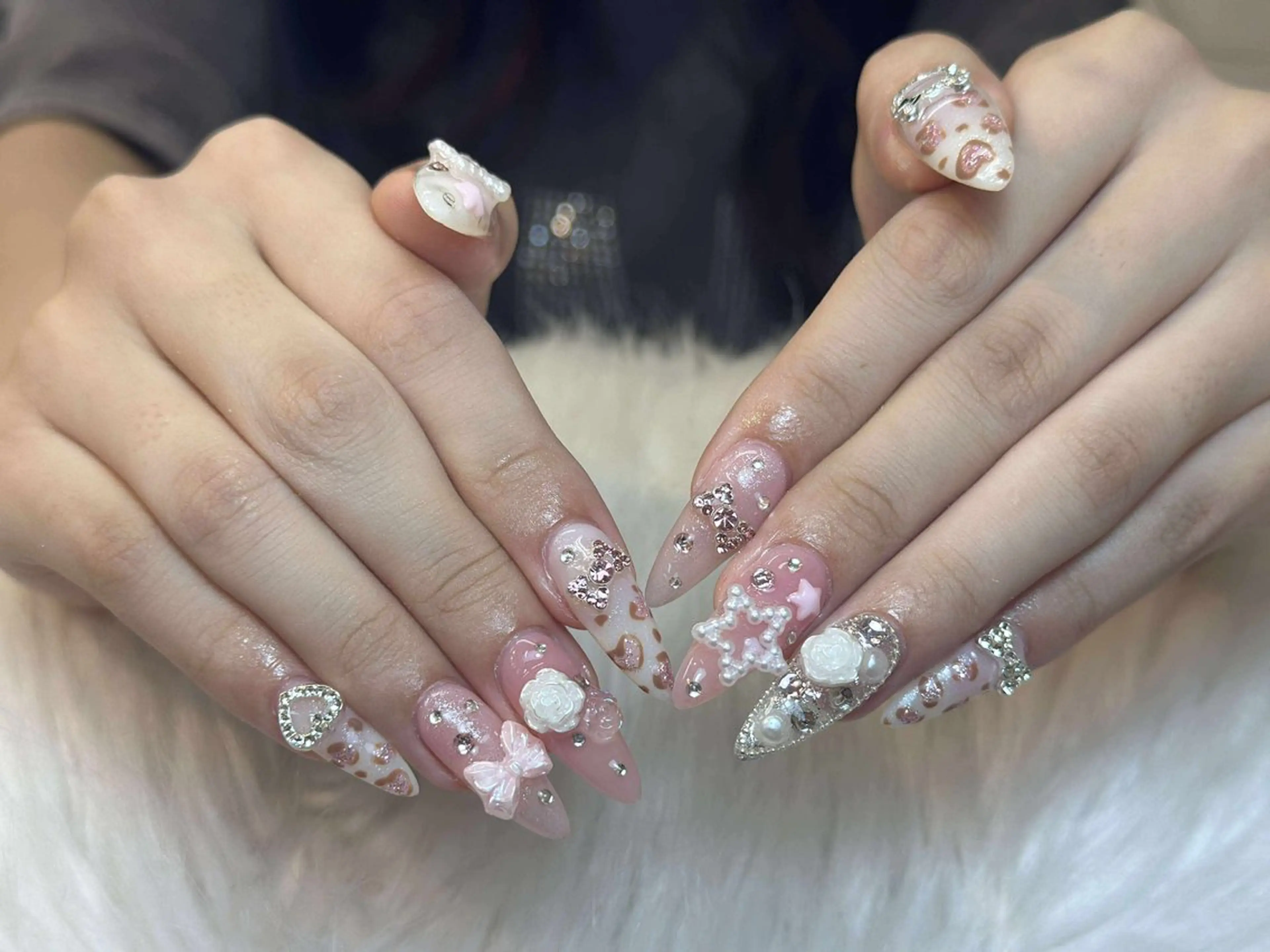 ネイル アートネイル 成人式 ジェルネイル ニュアンスネイル 夏ネイル ハンドネイル Jenn Nail Shinokuboのネイルデザイン