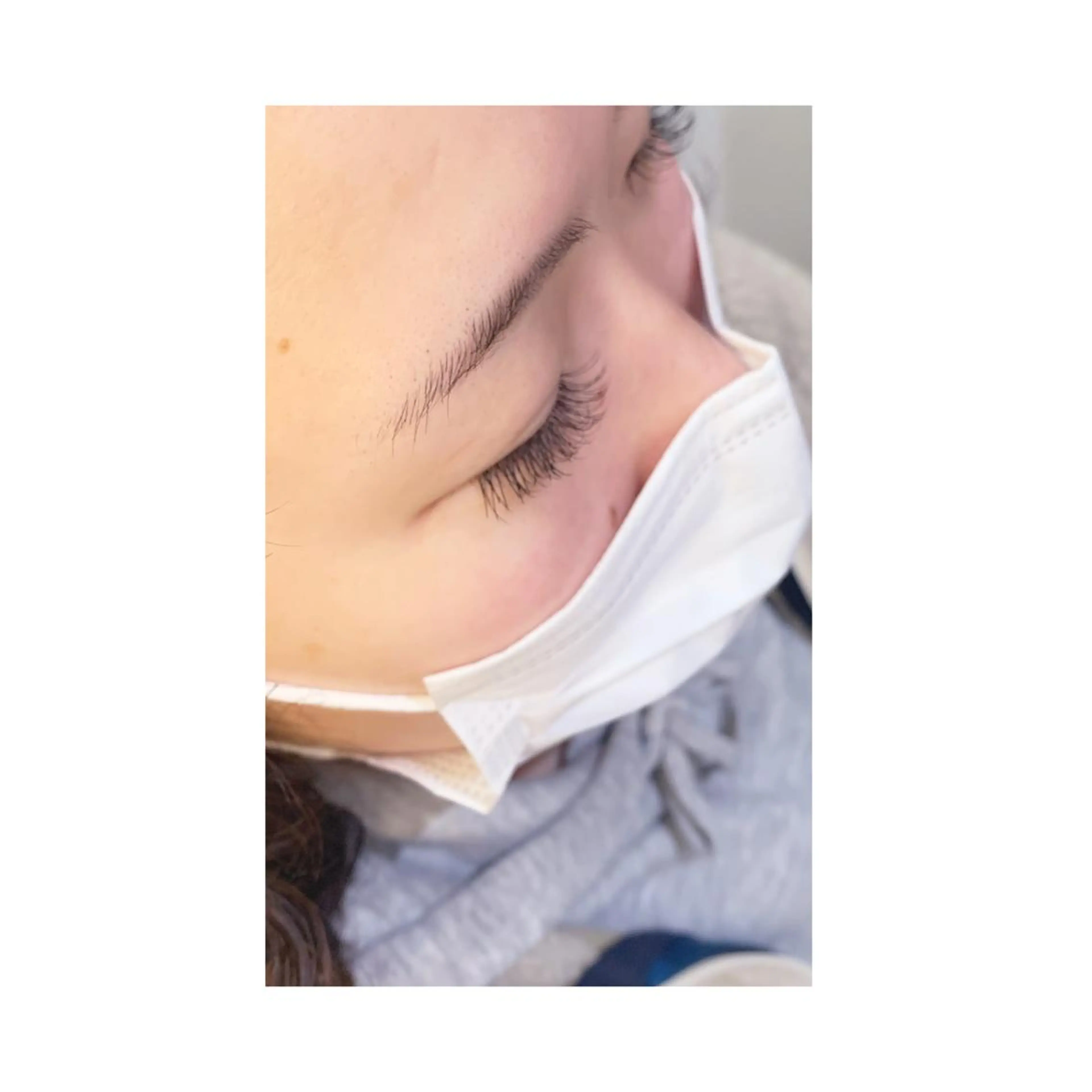 マツエク・マツパ アイブロウ 眉カラー フラットラッシュ セーブル プロカラーカレン 藤井寺店のマツエク・マツパデザイン