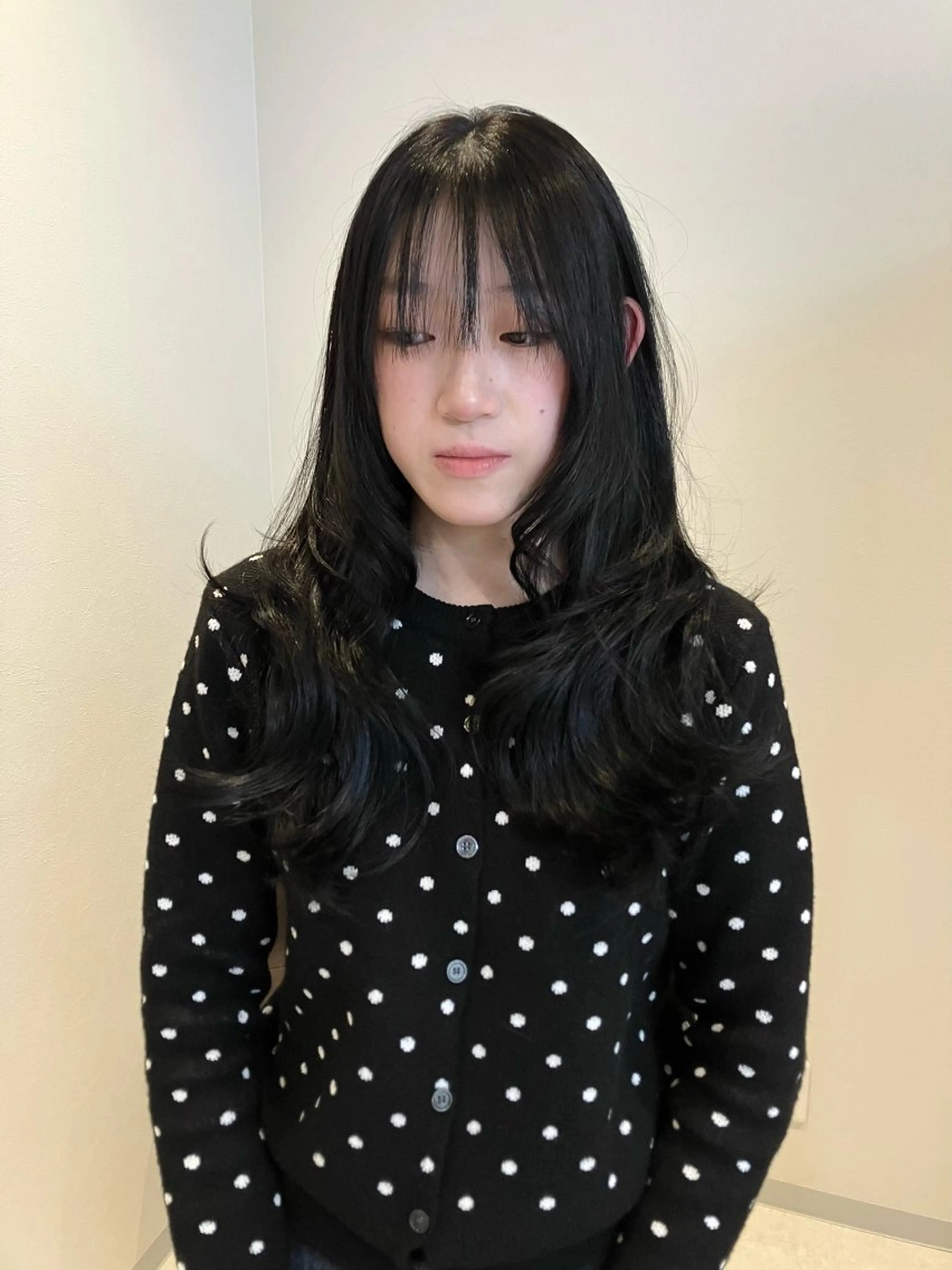 ロング カット ヘアカラー トリートメント NORI ☆のヘアスタイル