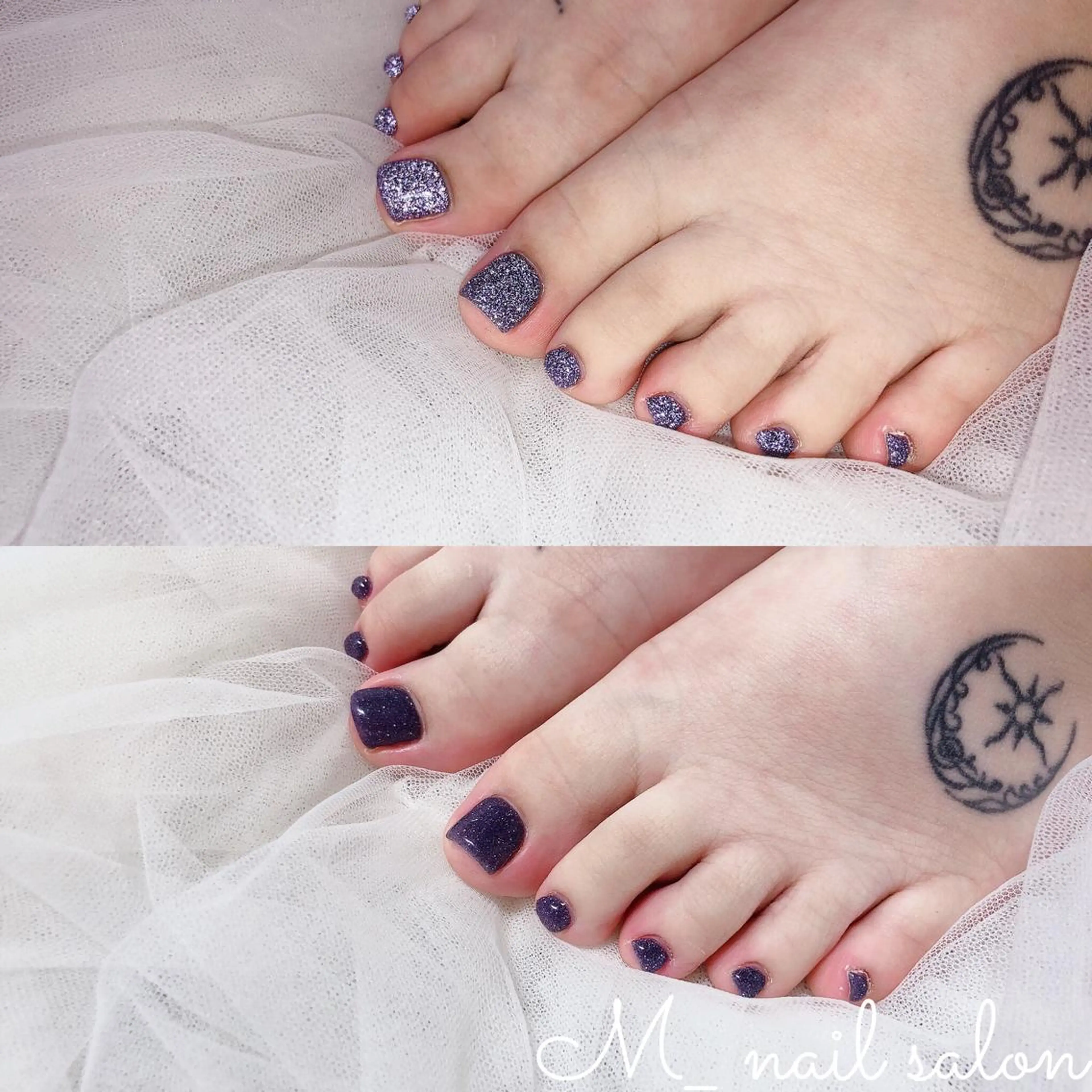 ネイル フラッシュネイル フットネイル M_nail salon所属・M_ nail salonのネイルデザイン