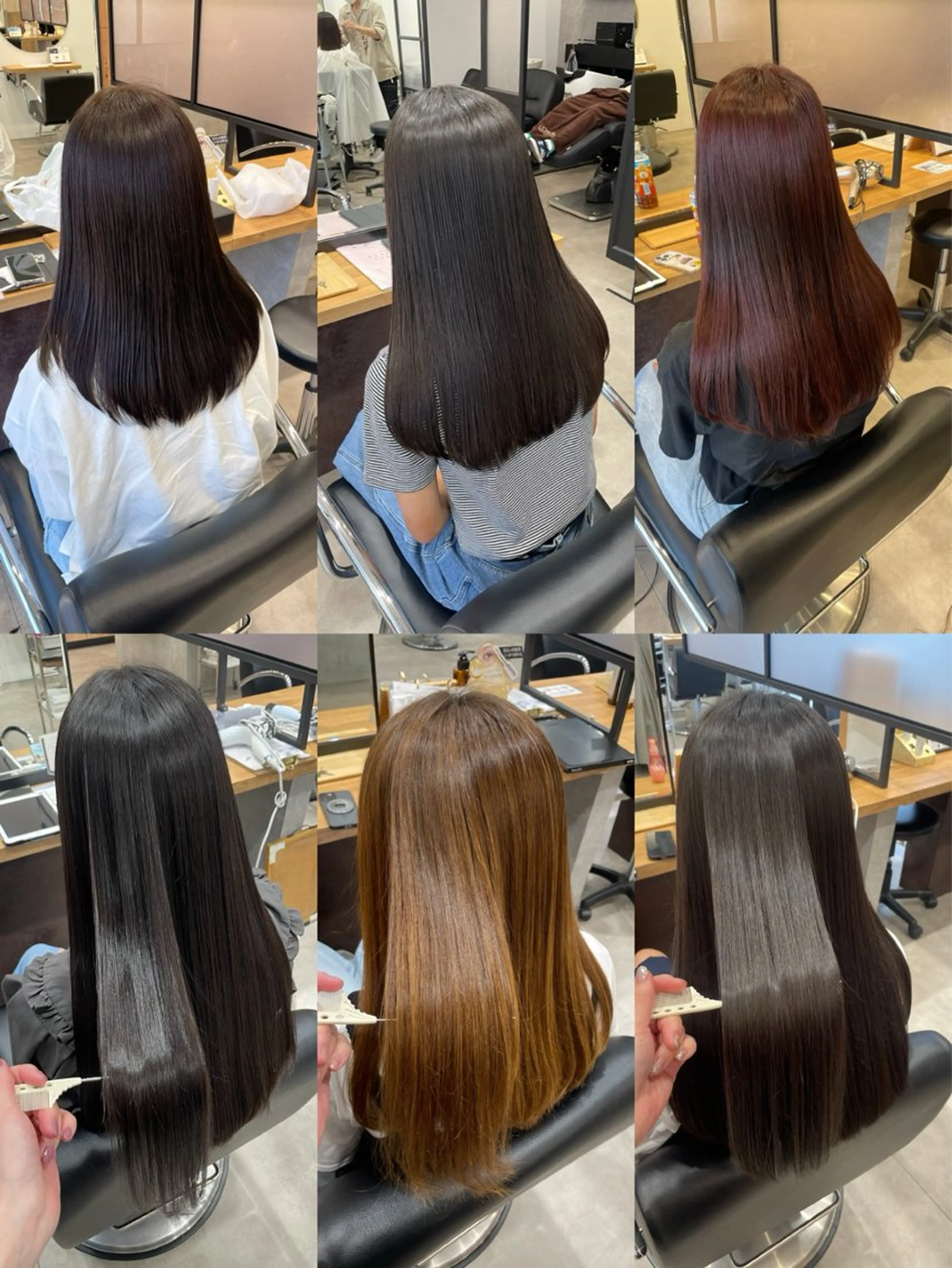 ロング カラー 髪質改善 佐藤 由依/水光カラーのヘアスタイル