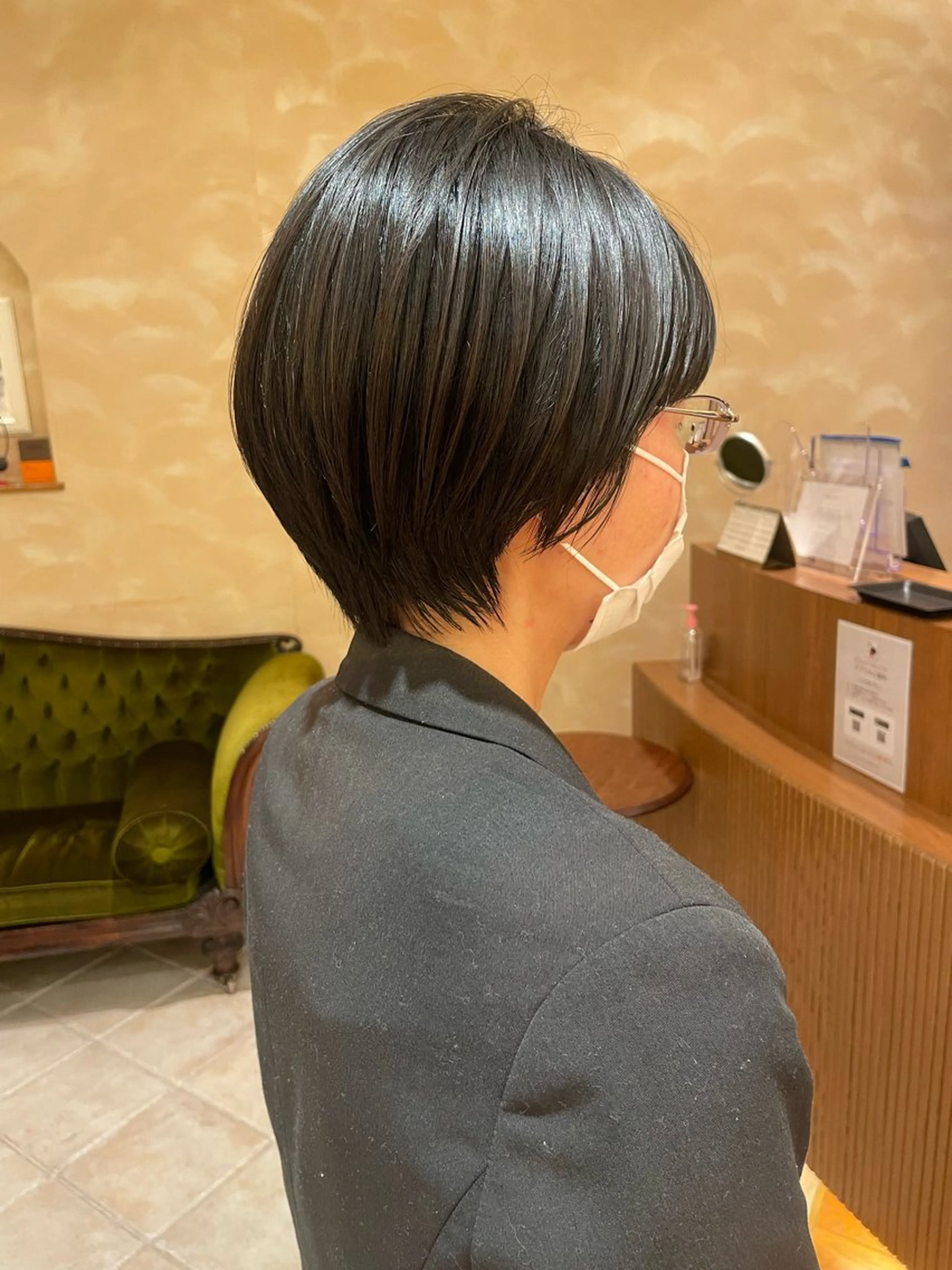 ショート ショートヘア ボブ ホノカのヘアスタイル