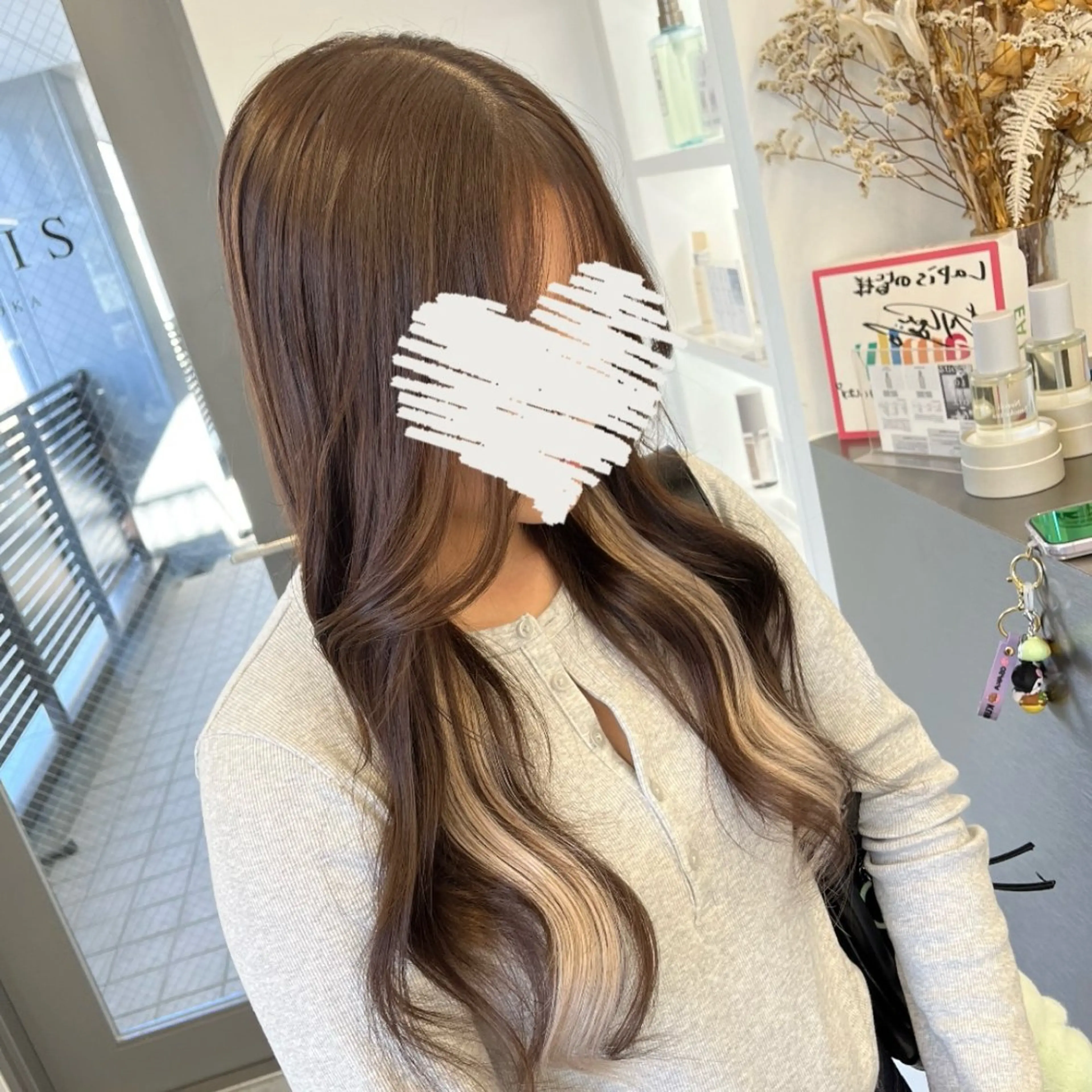 エクステ MOMOKA /　Lapis今泉店のヘアスタイル