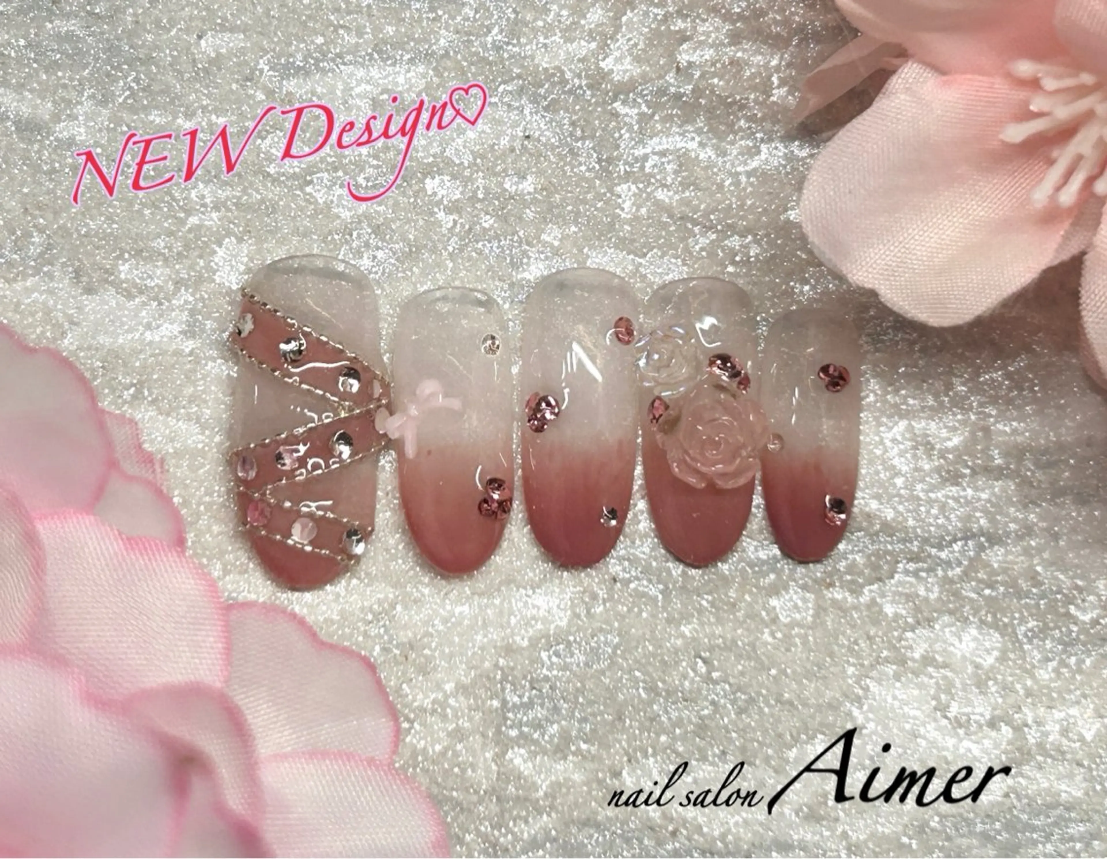 ネイル ハンドネイル nail salon Aimerのネイルデザイン