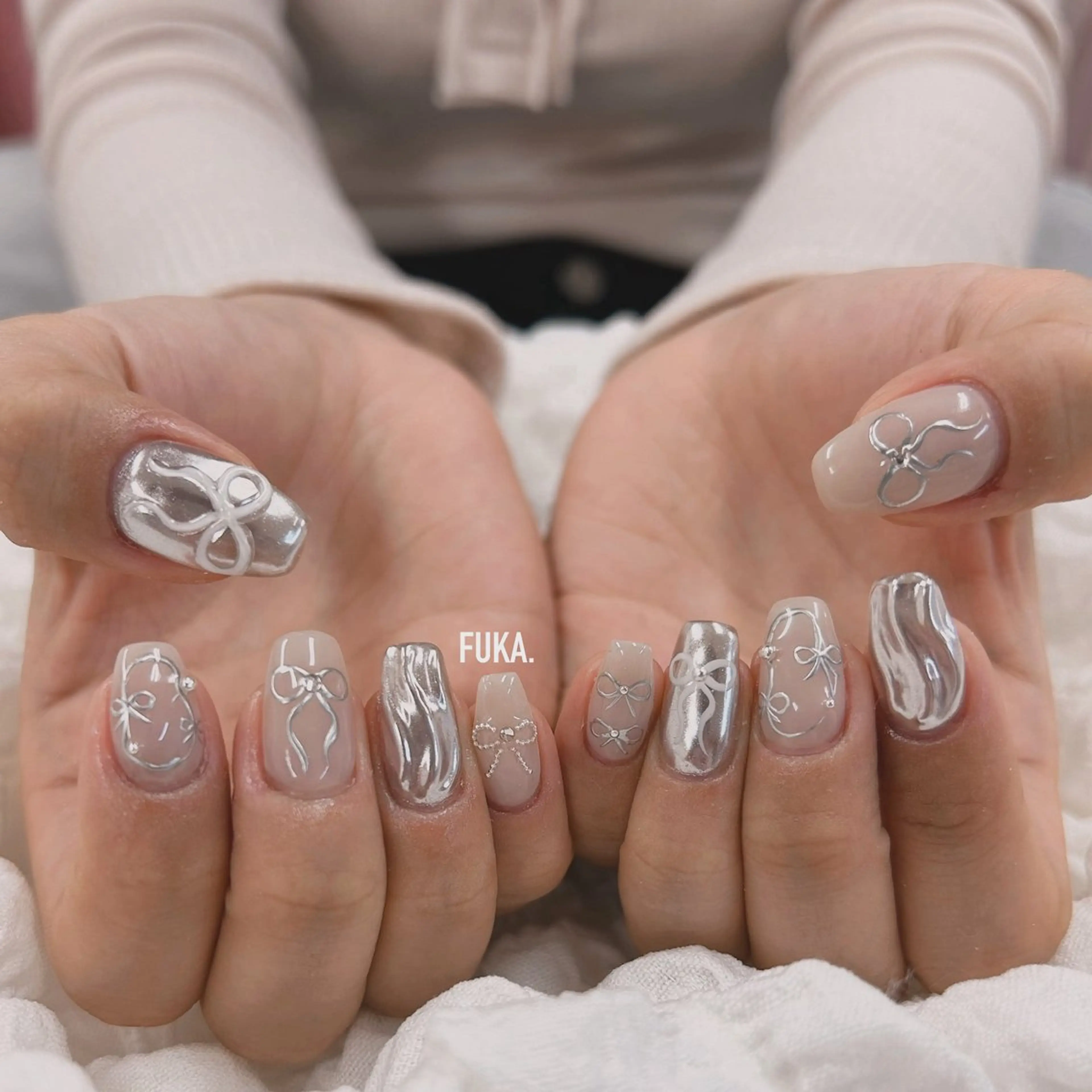 ネイル ハンドネイル Nail♡Fuka. /4月予約受付中のネイルデザイン