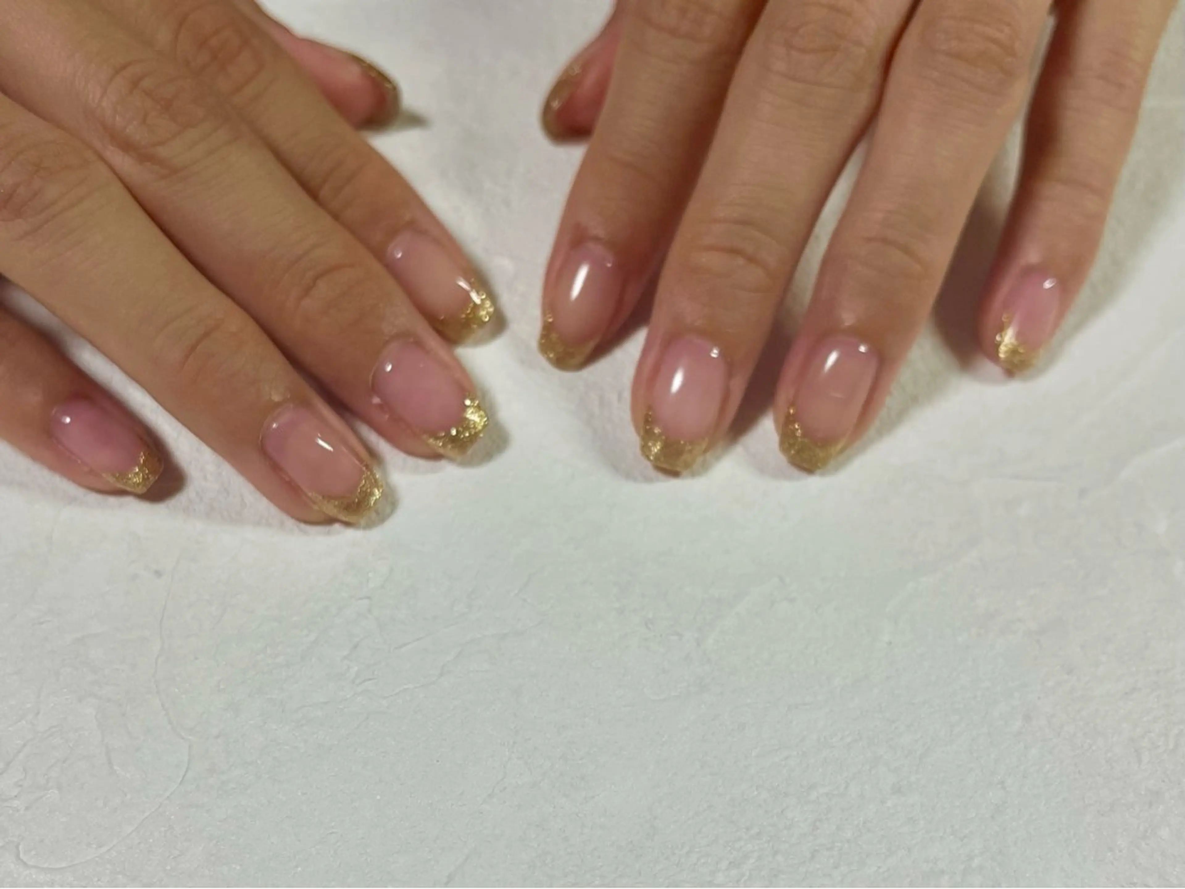 ネイル フレンチネイル kiki nail たまプラーザのネイルデザイン