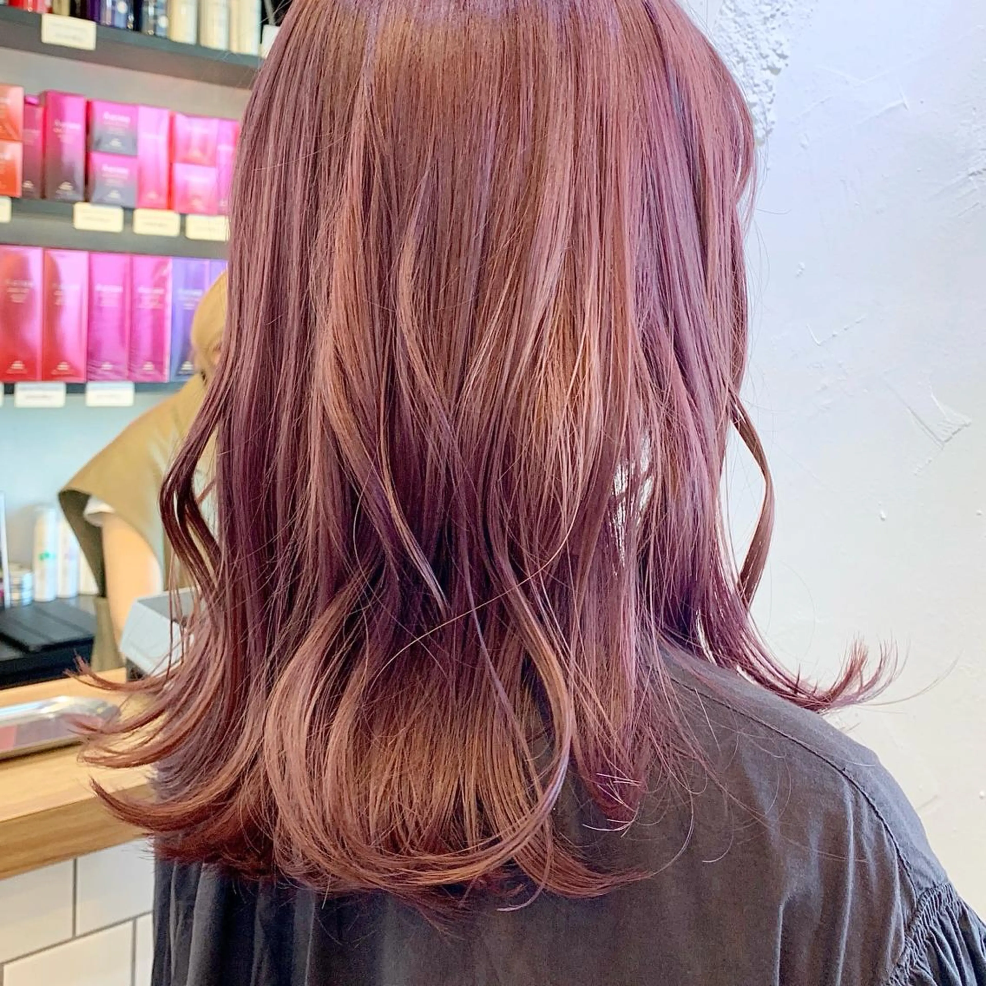 Ⓝカット＋ブリーチなしダブルカラー ＋プレミアムトリートメントの写真