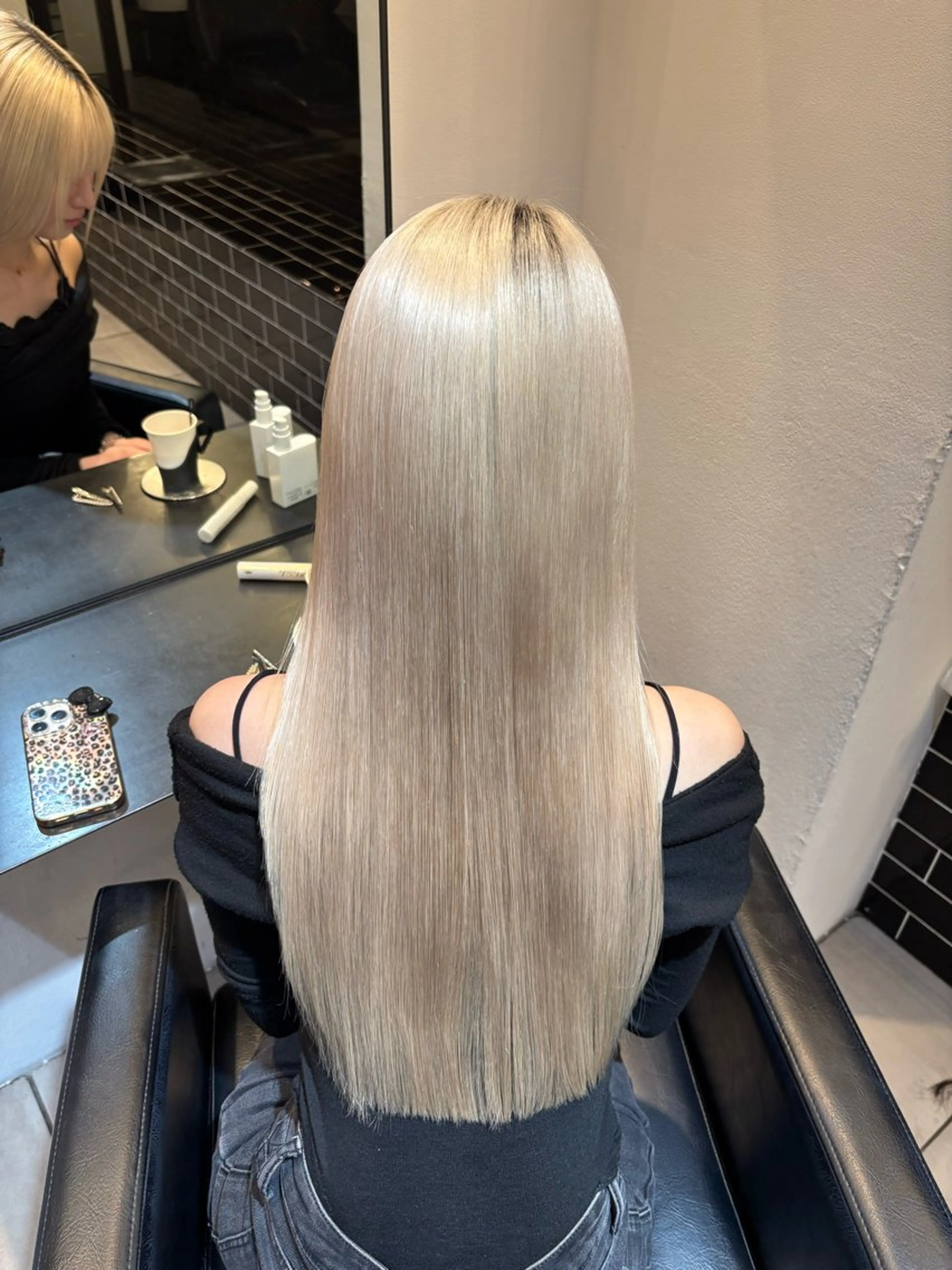 ロング トリートメント 加藤 みゆのヘアスタイル