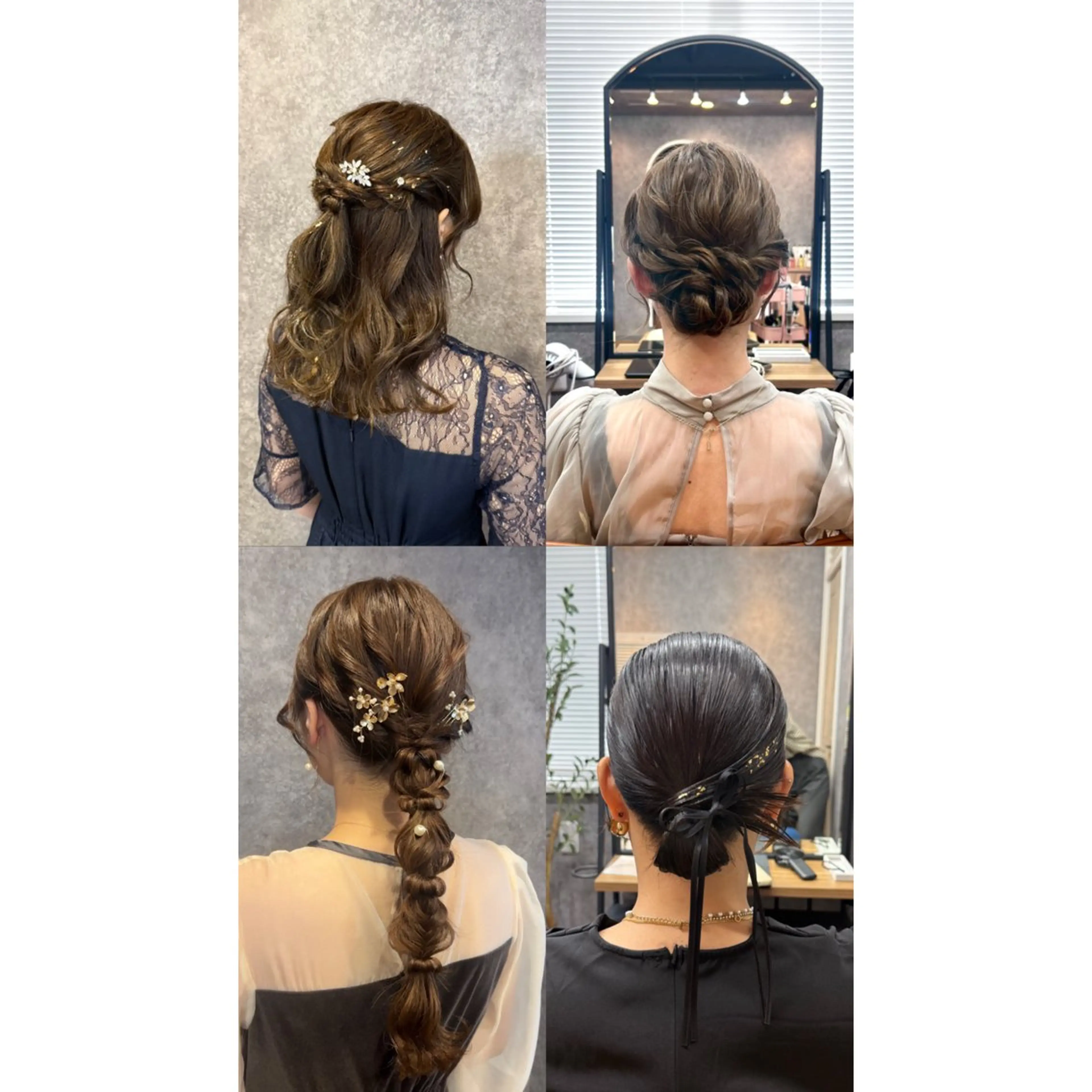 選べるヘアセット🎀【画像からお選びください】の写真