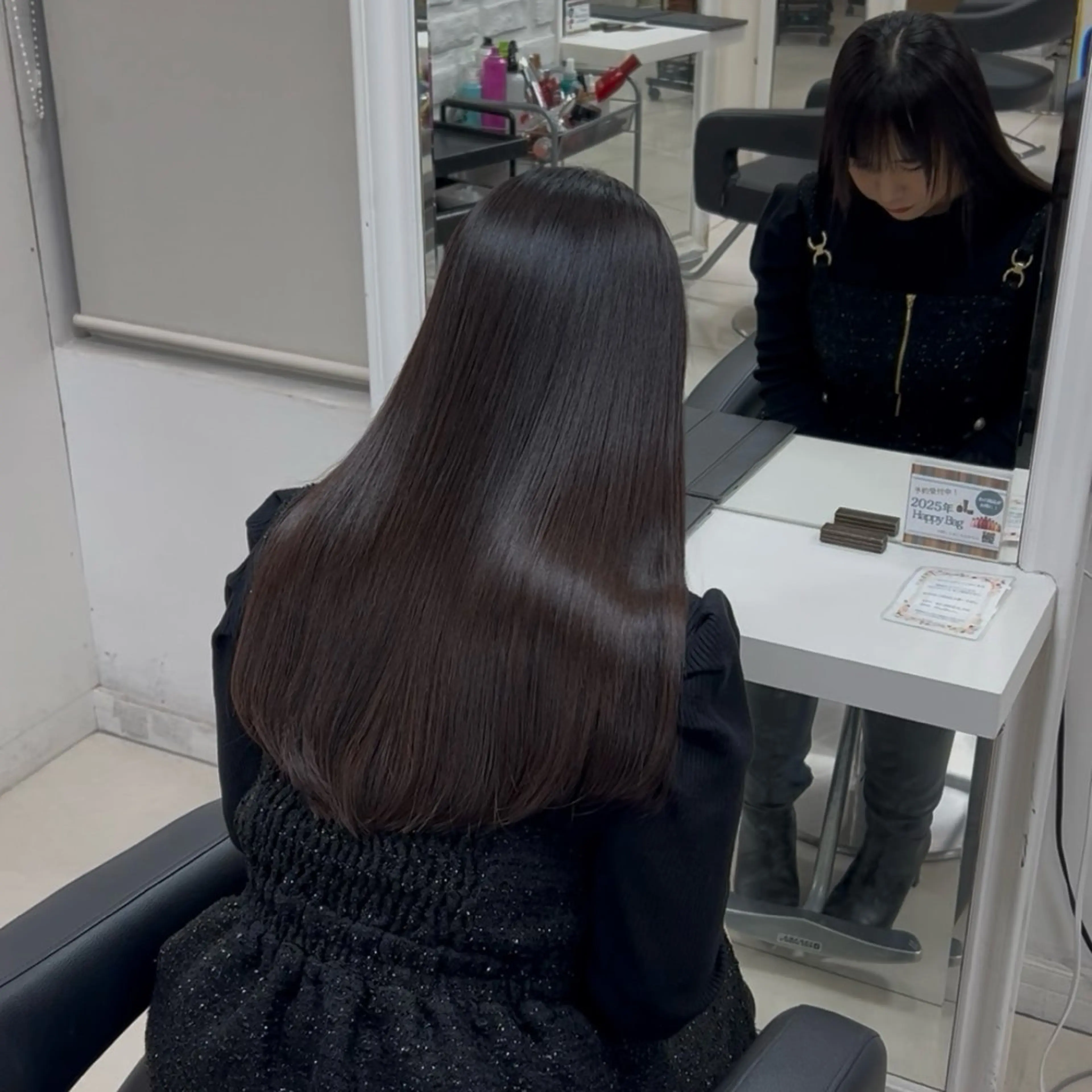 ロング 【ダメージレス縮毛】 👼🏻🪽‪あやののヘアスタイル