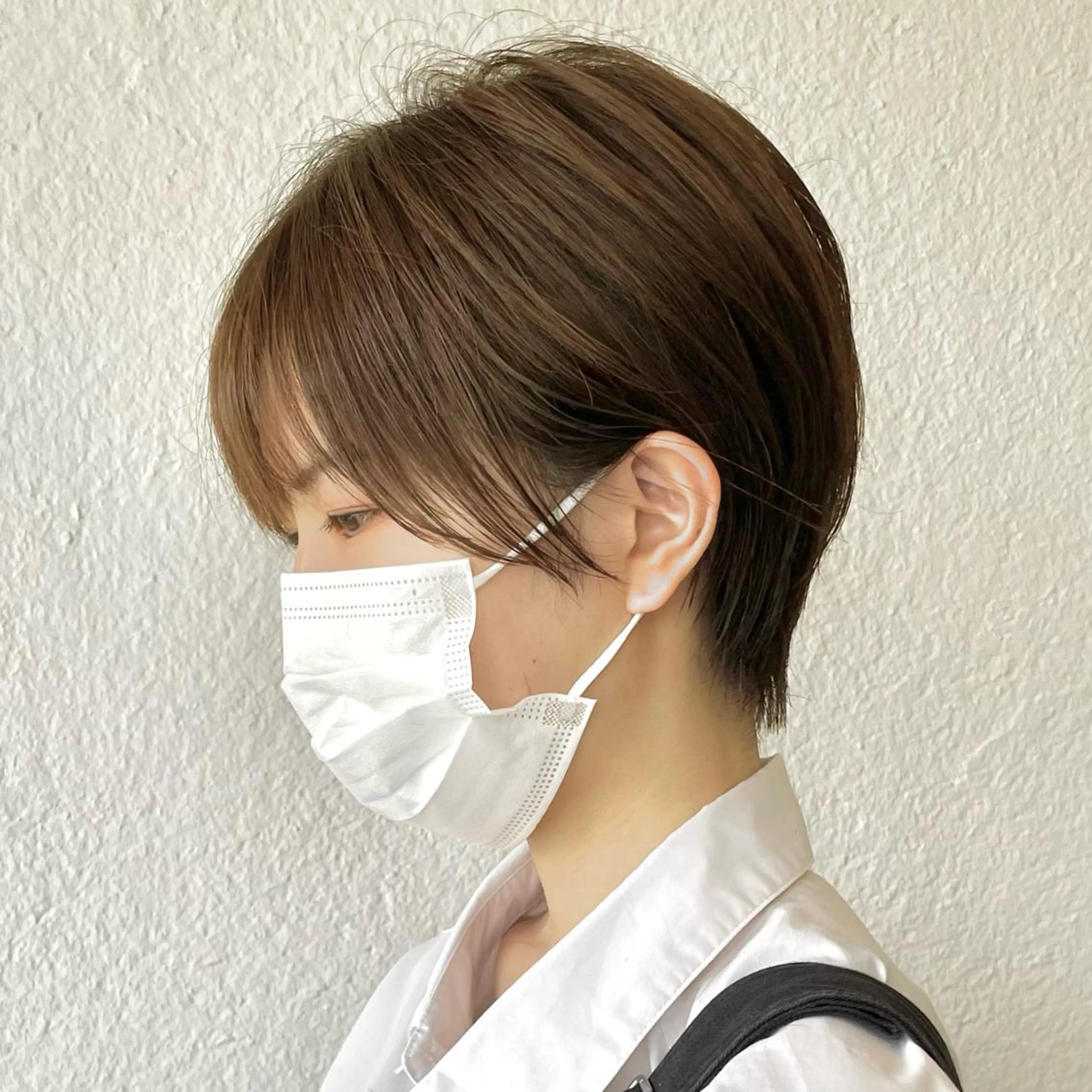 ショート カラー ショートヘア カット ヘアカラー トリートメント 髪質改善特化 谷口祐綺のヘアスタイル