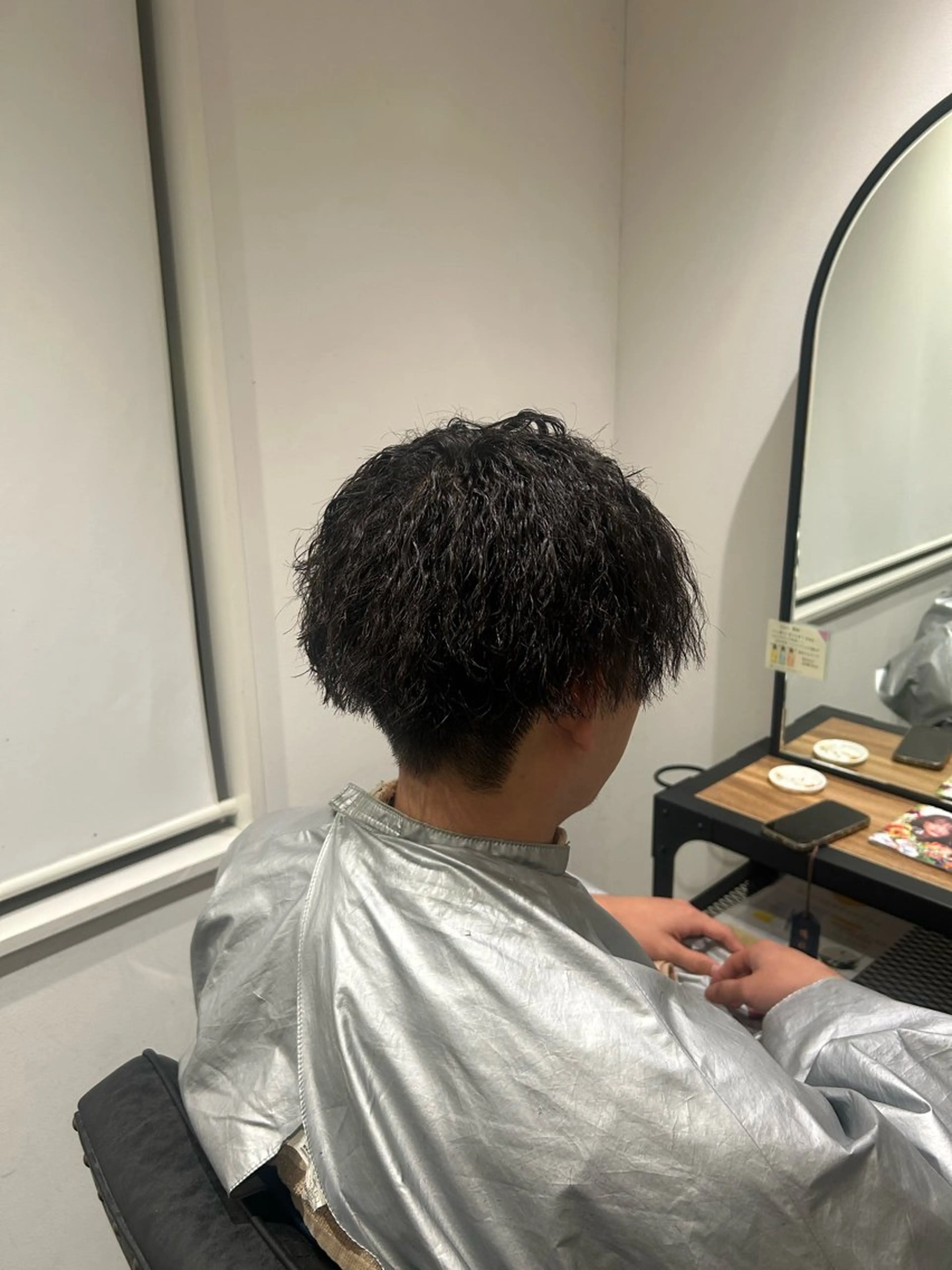 パーマ メンズ カット パーマ トリートメント cocotte 💟草間紫音💟のヘアスタイル