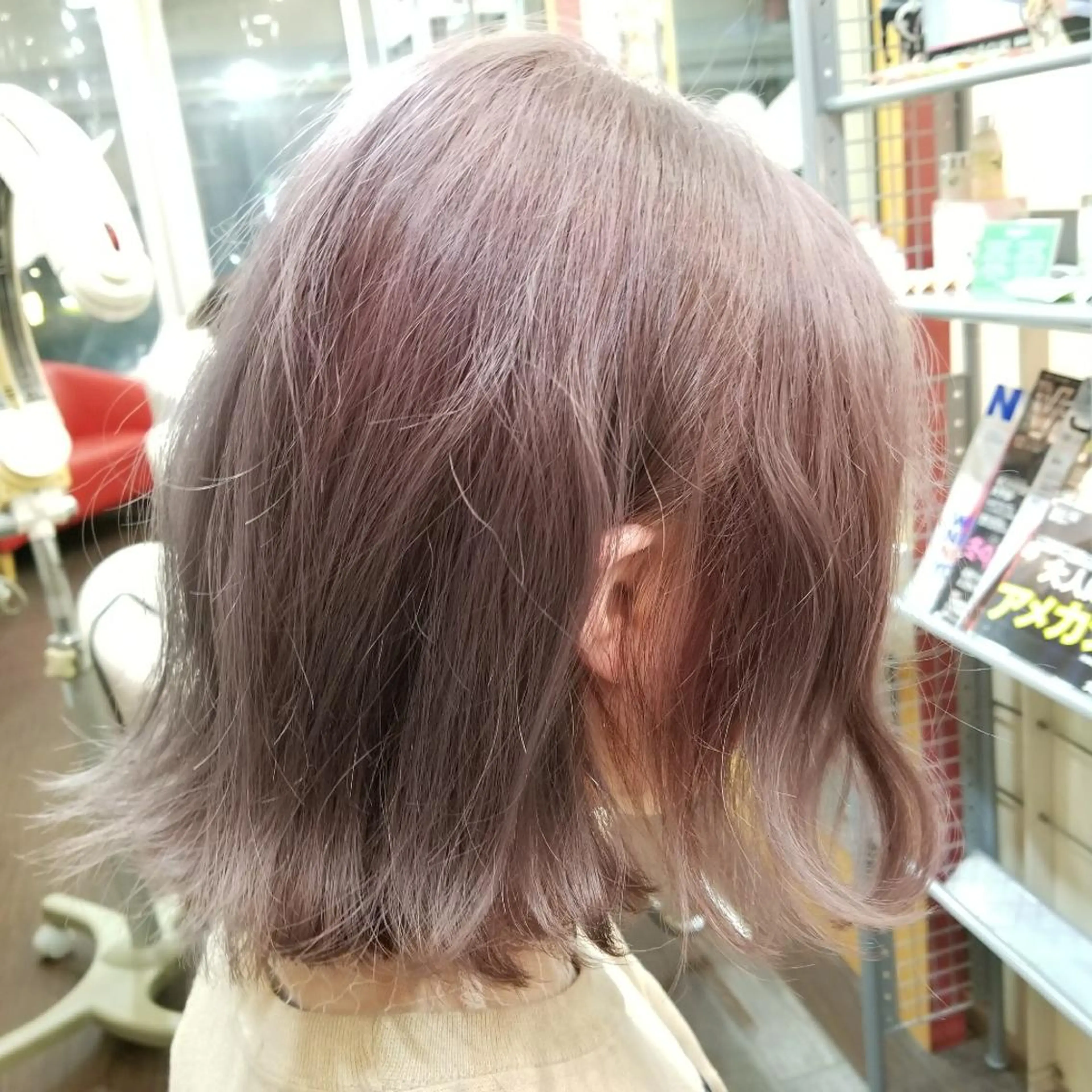 ショート カラー 植田 /エクステ /ブリーチ/髪質改善のヘアスタイル