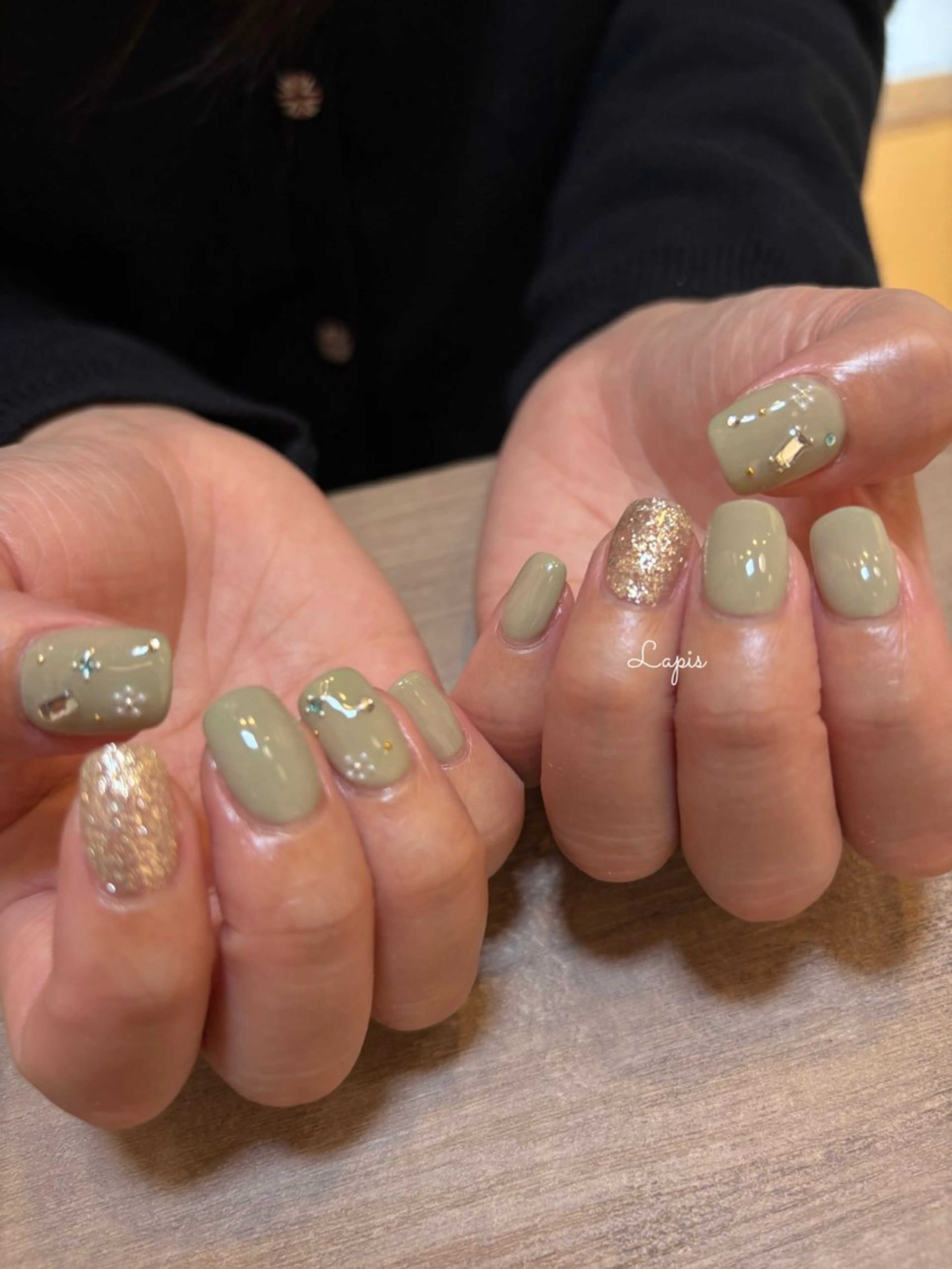 ネイル ハンドネイル Lapis *のネイルデザイン