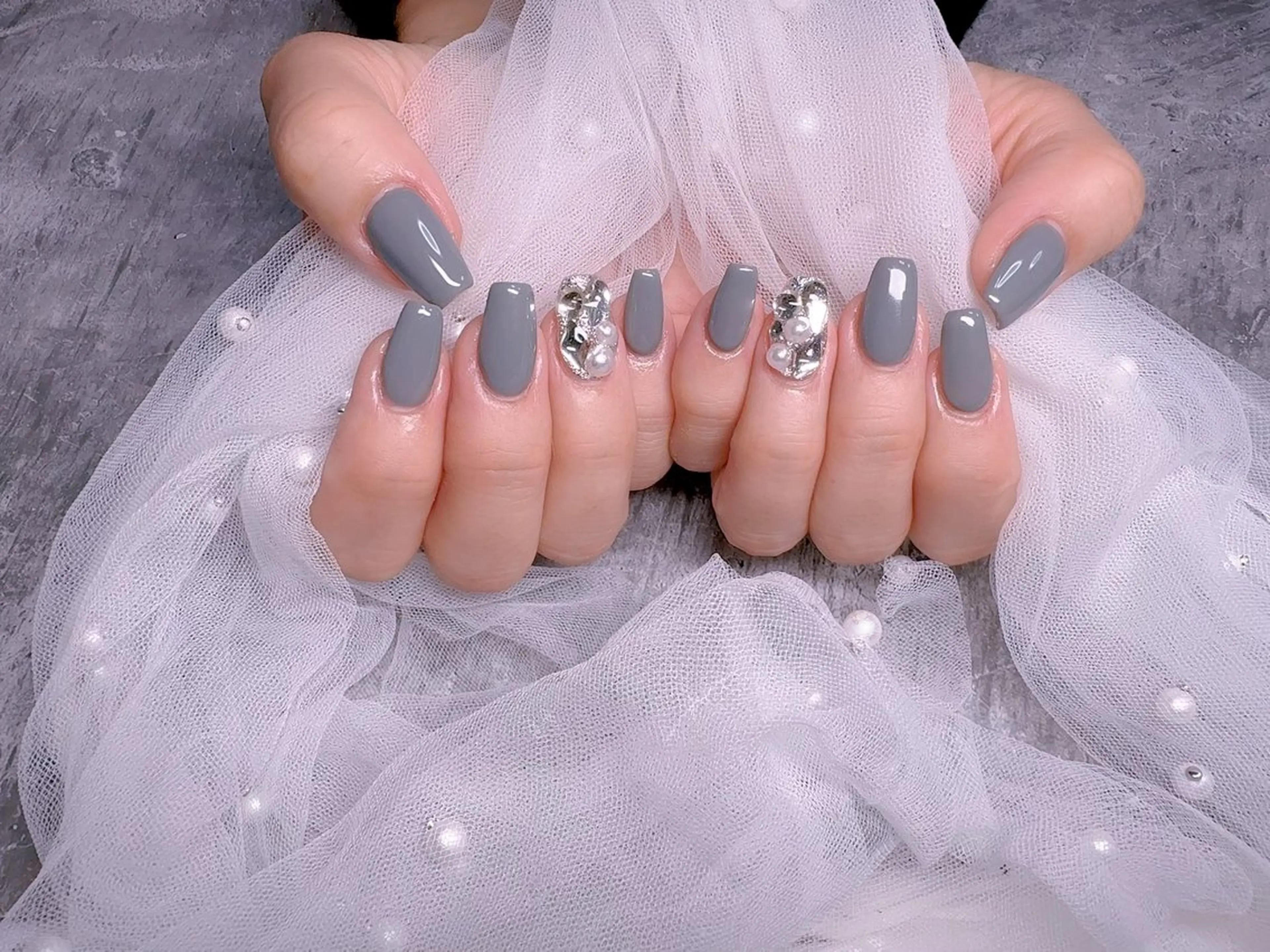 ネイル ハンドネイル UMI ネイルサロン新宿🎀のネイルデザイン