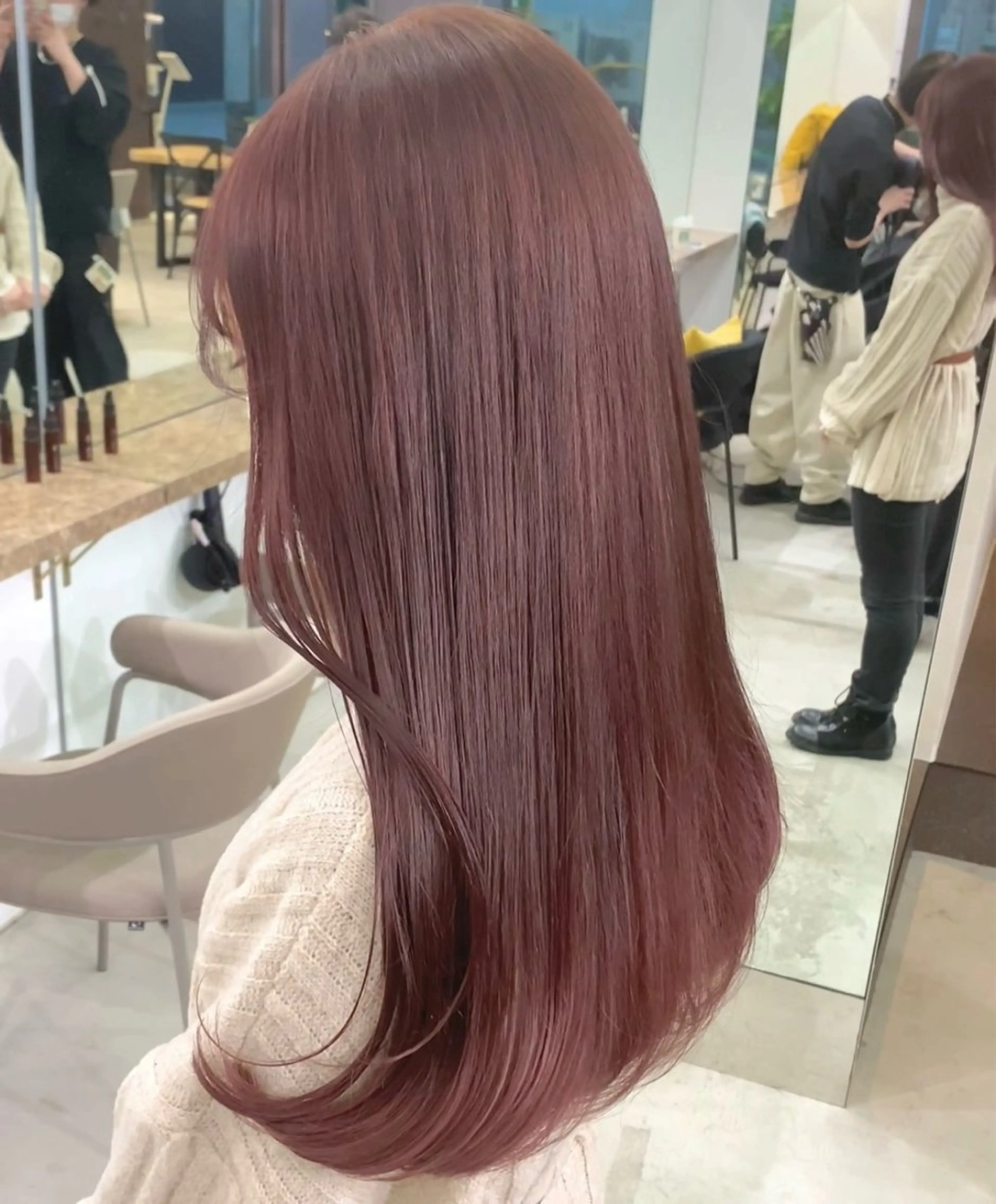 ミディアム 🩵似合わせカット/ カラー/あさか 🩵のヘアスタイル