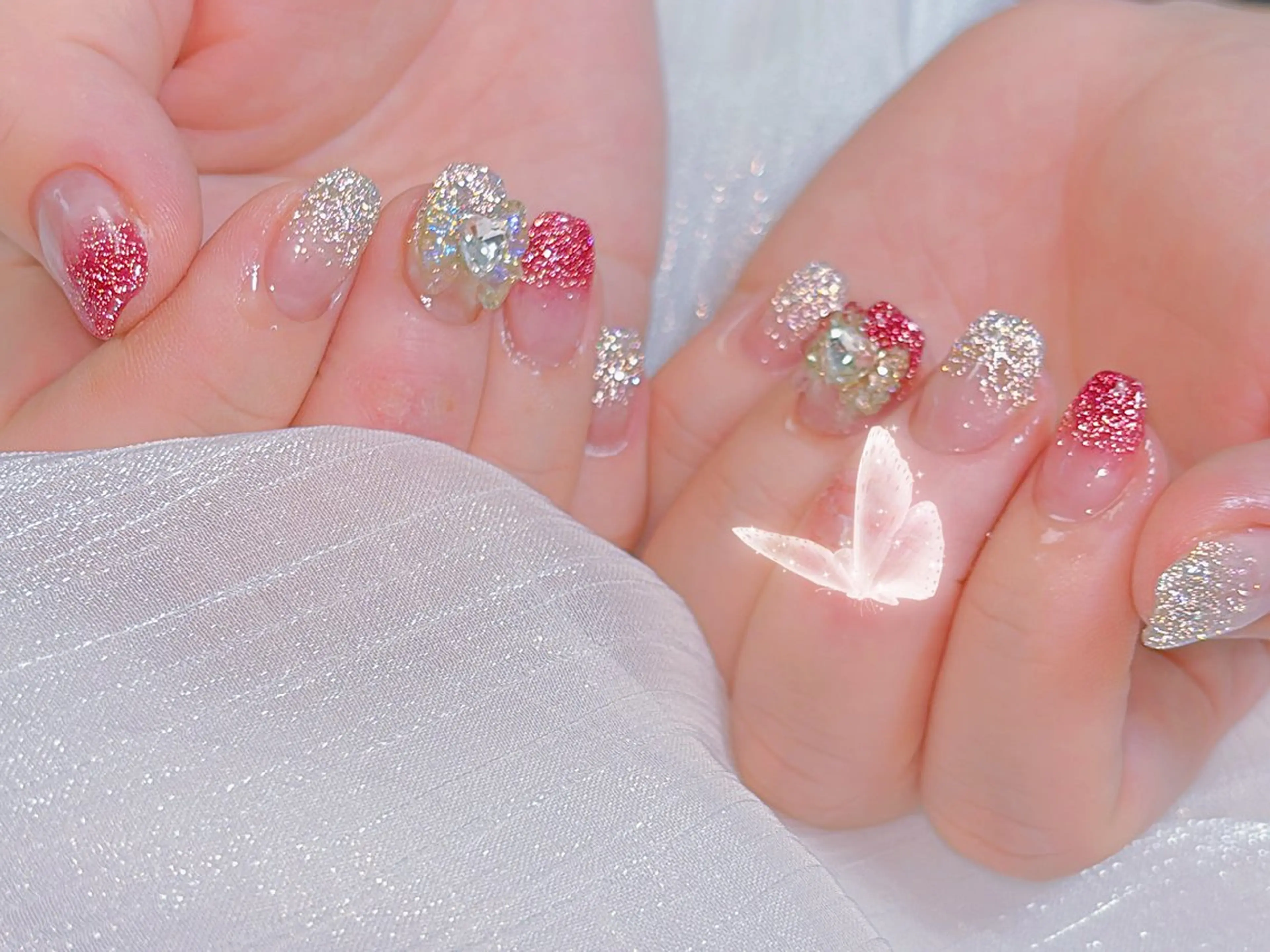 ネイル ハンドネイル ネイルサロンエクラ 🫧Shizukaのネイルデザイン