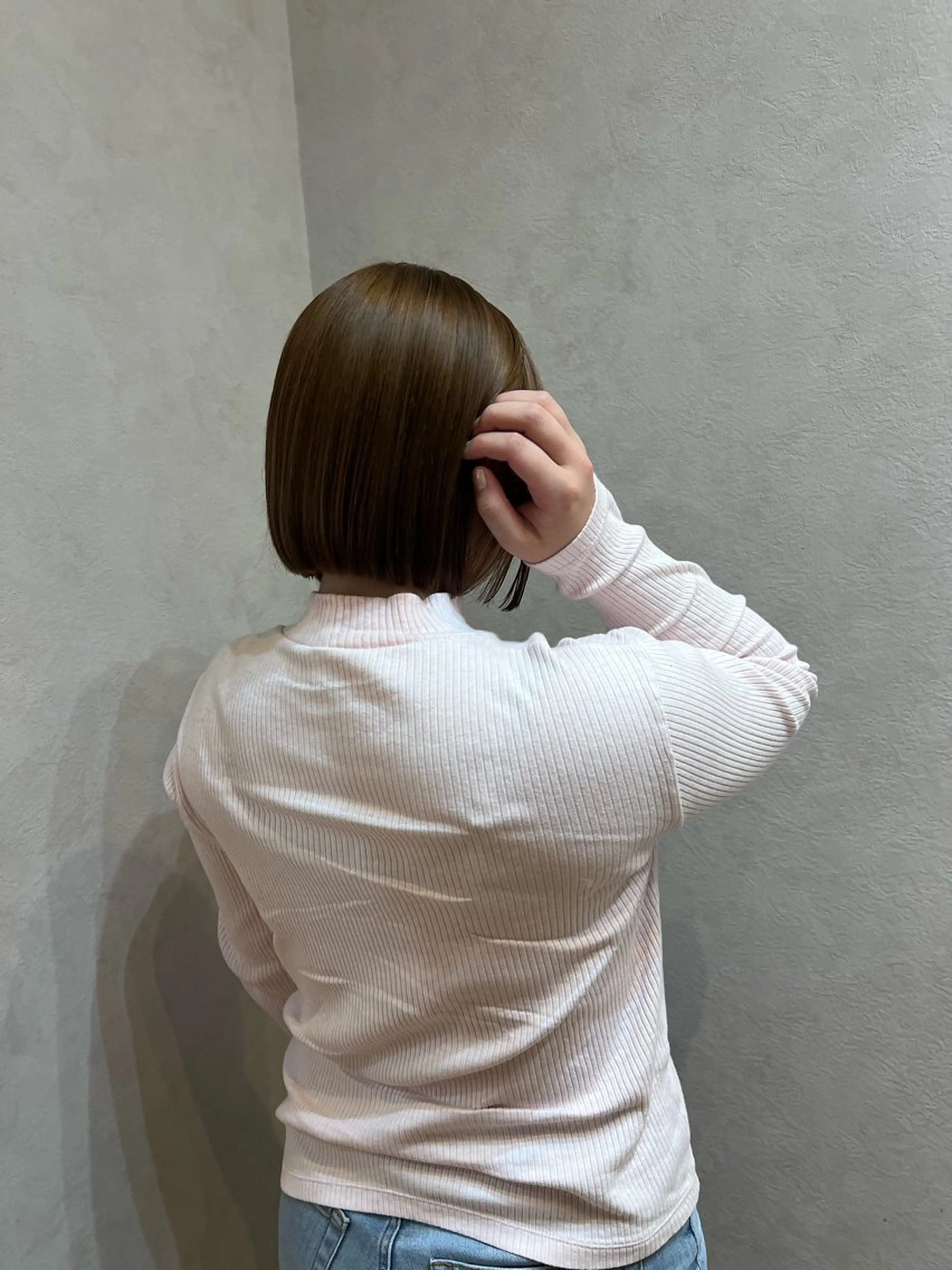 ショート カラー ベージュカラー ボブ カット ヘッドスパ "今"だけでない美髪 KOTOMIのヘアスタイル