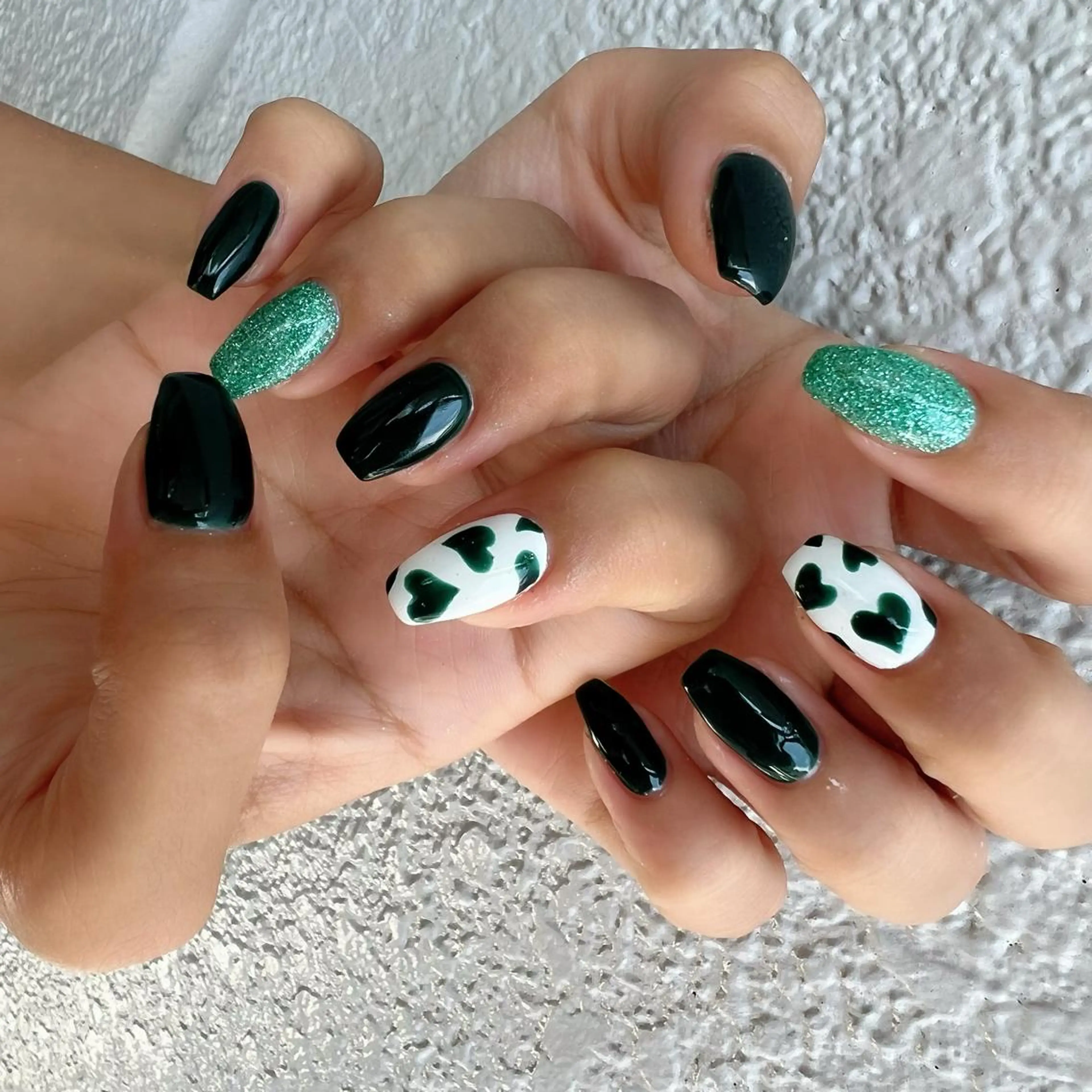 ネイル ハンドネイル 《カメレオン》 西田美輝のヘアスタイル