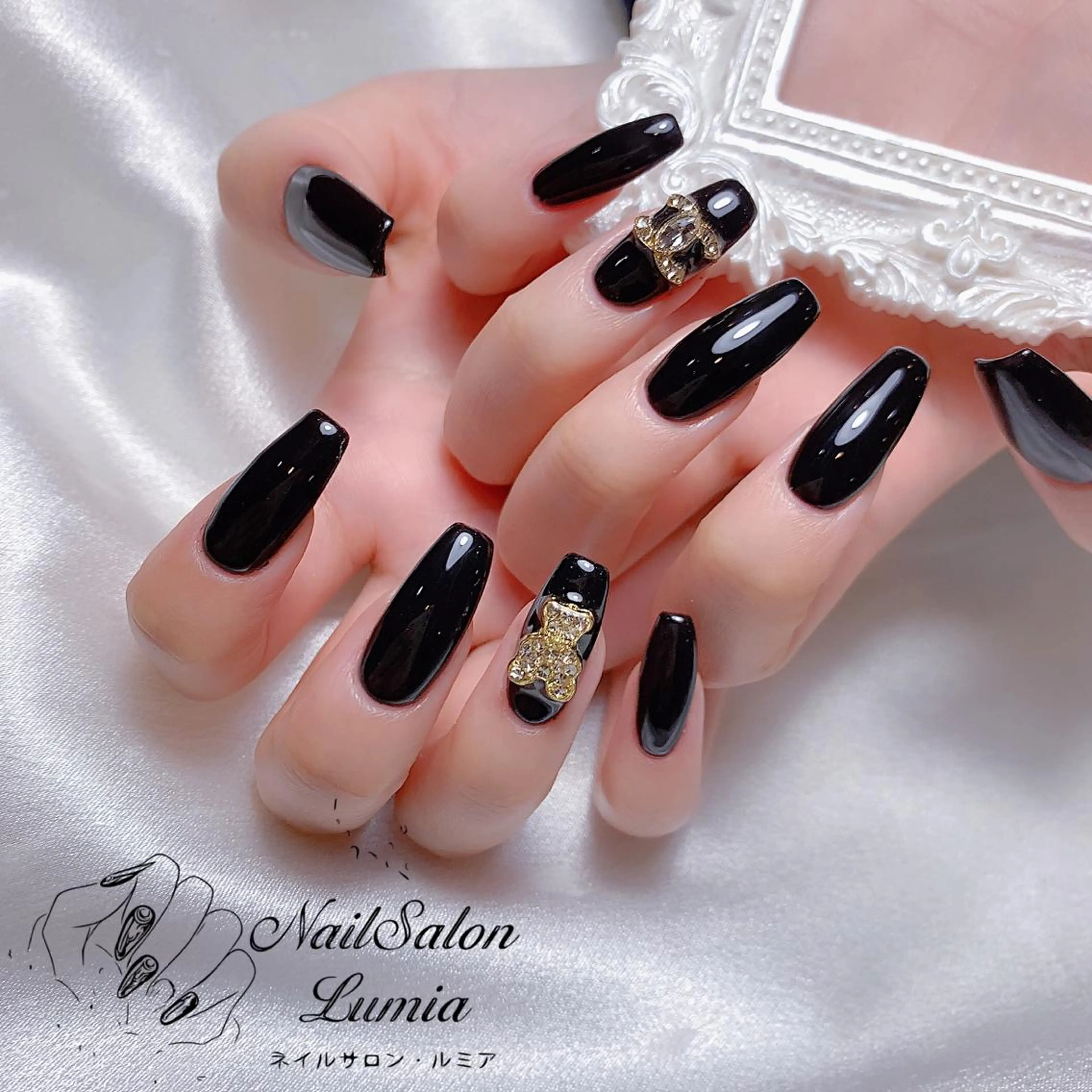 ネイル ハンドネイル ネイルサロン ルミア Lumia 店長のネイルデザイン