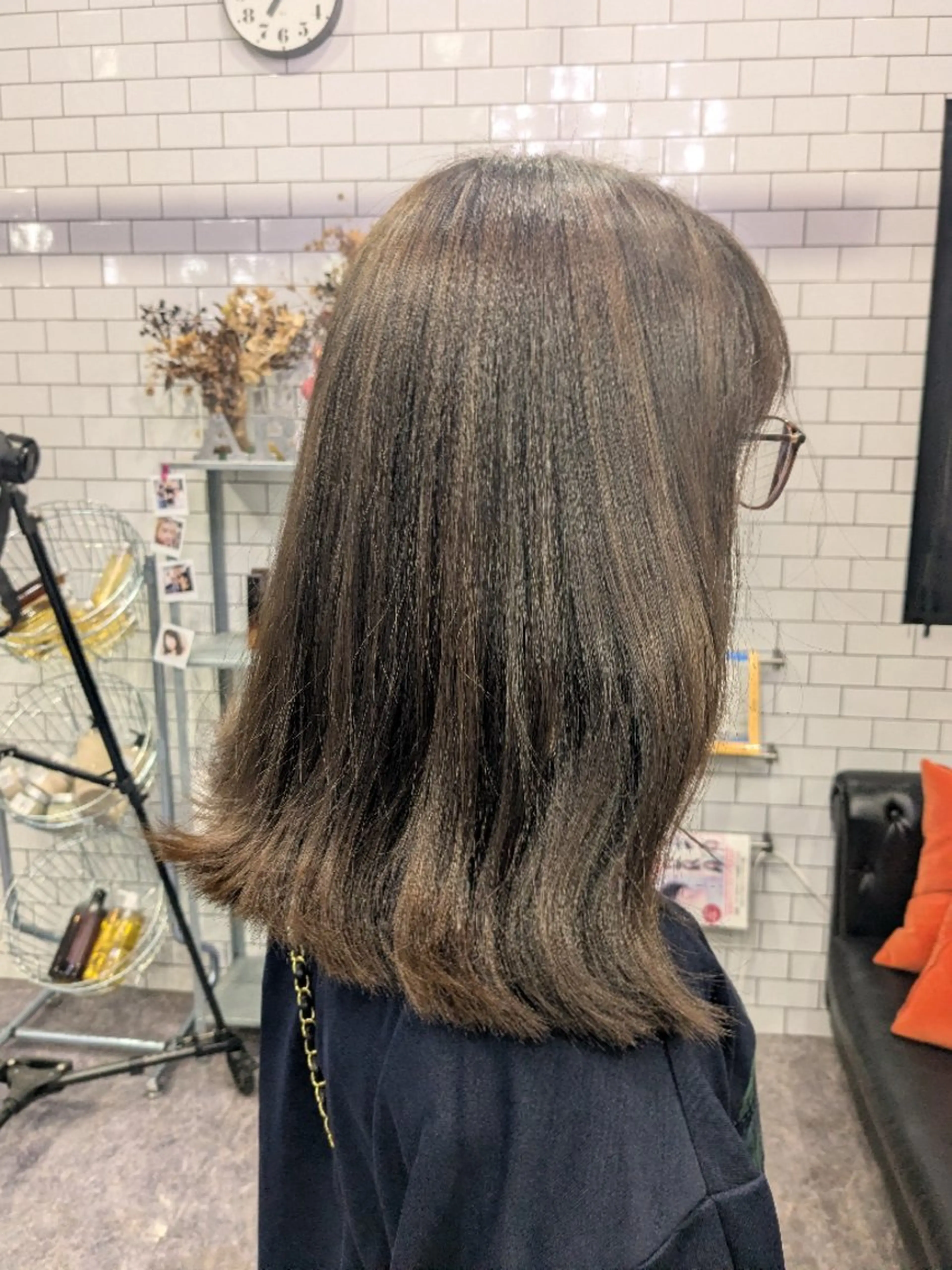 カラー 多田 遥香のヘアスタイル