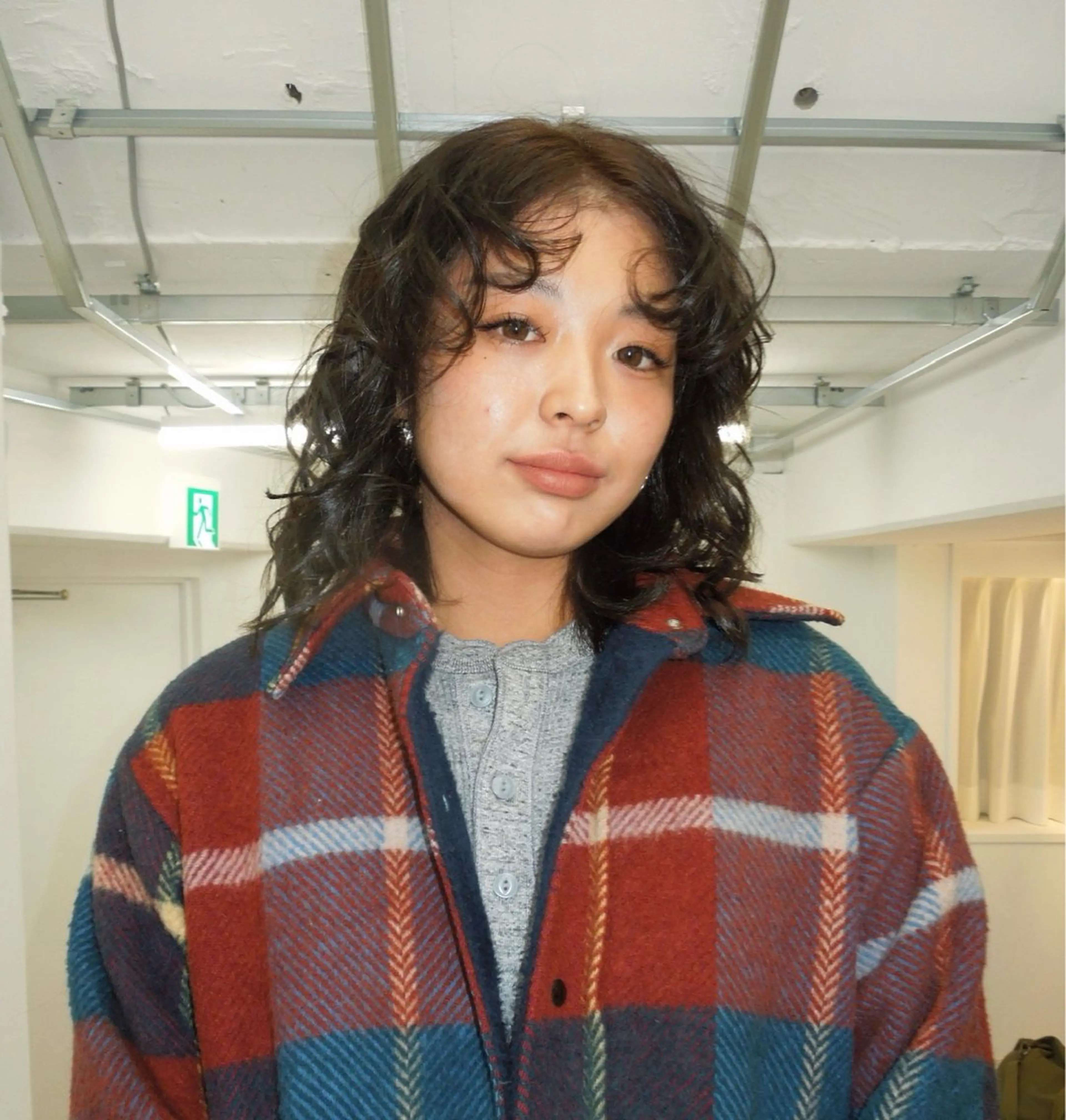 カラー ヘアカラー 立木 梨那のヘアスタイル