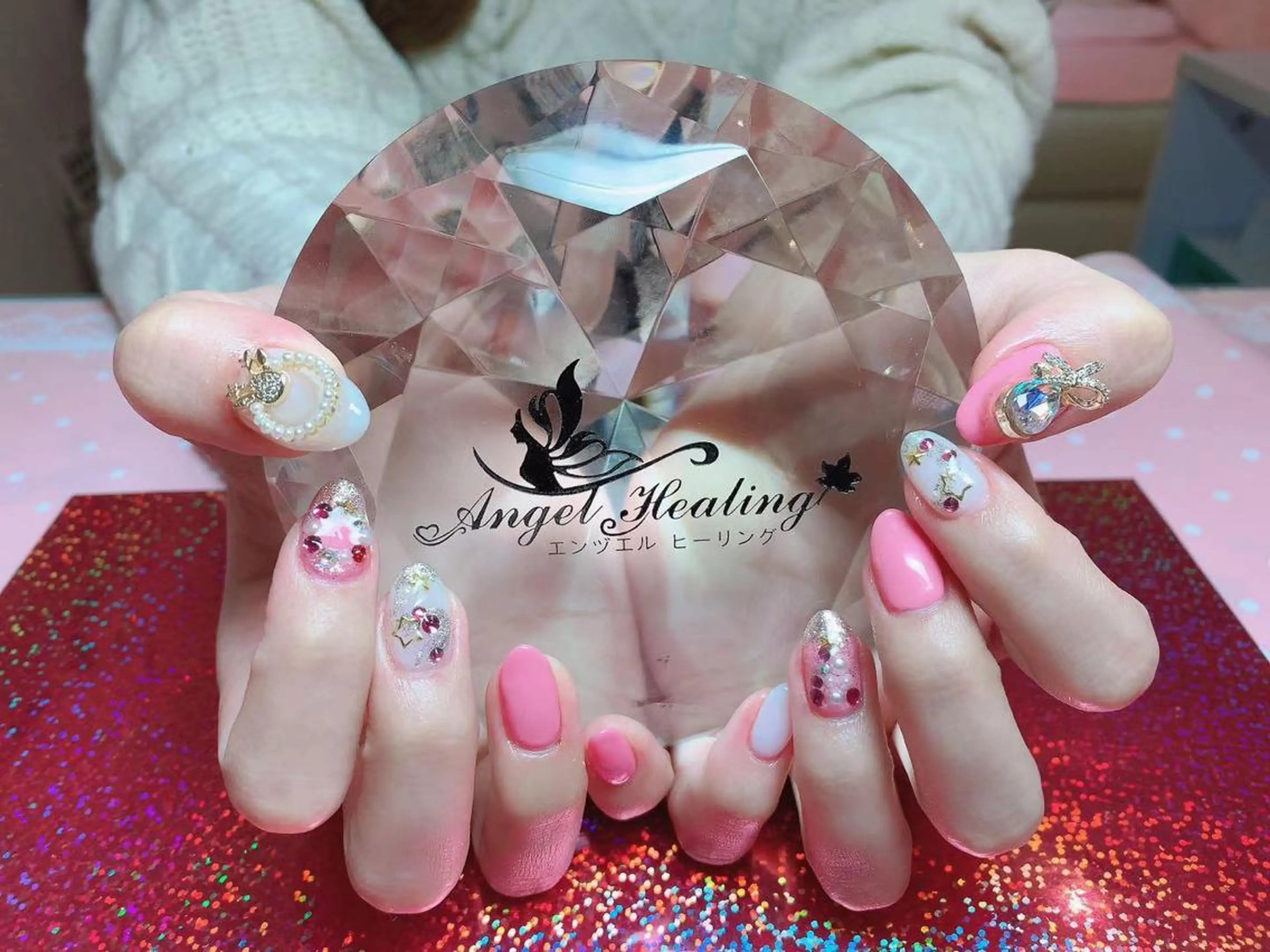 ネイル エンジェル ヒーリング 矢場町店のネイルデザイン