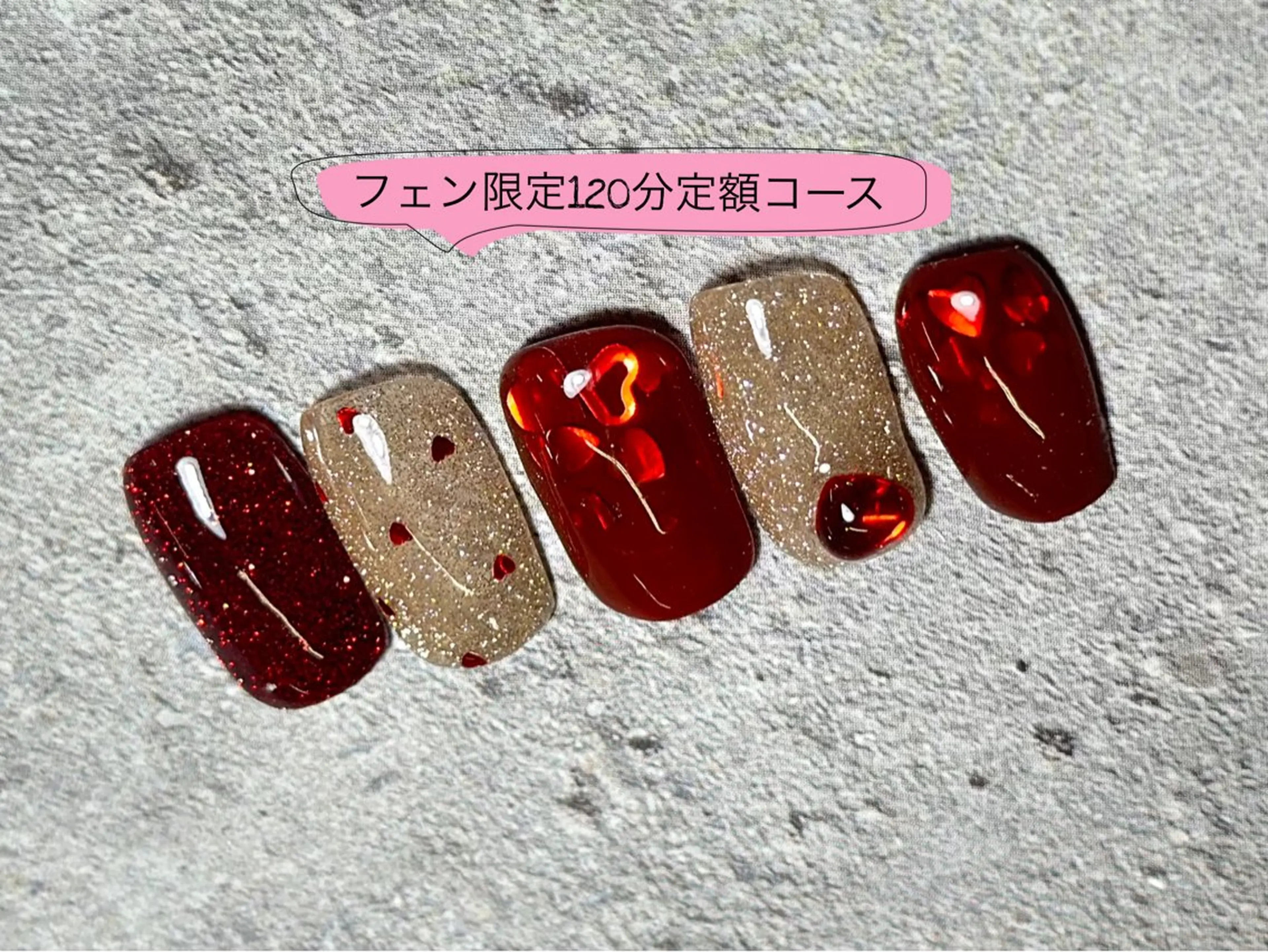 ネイル ハンドネイル 7LOOKS フェンのネイルデザイン