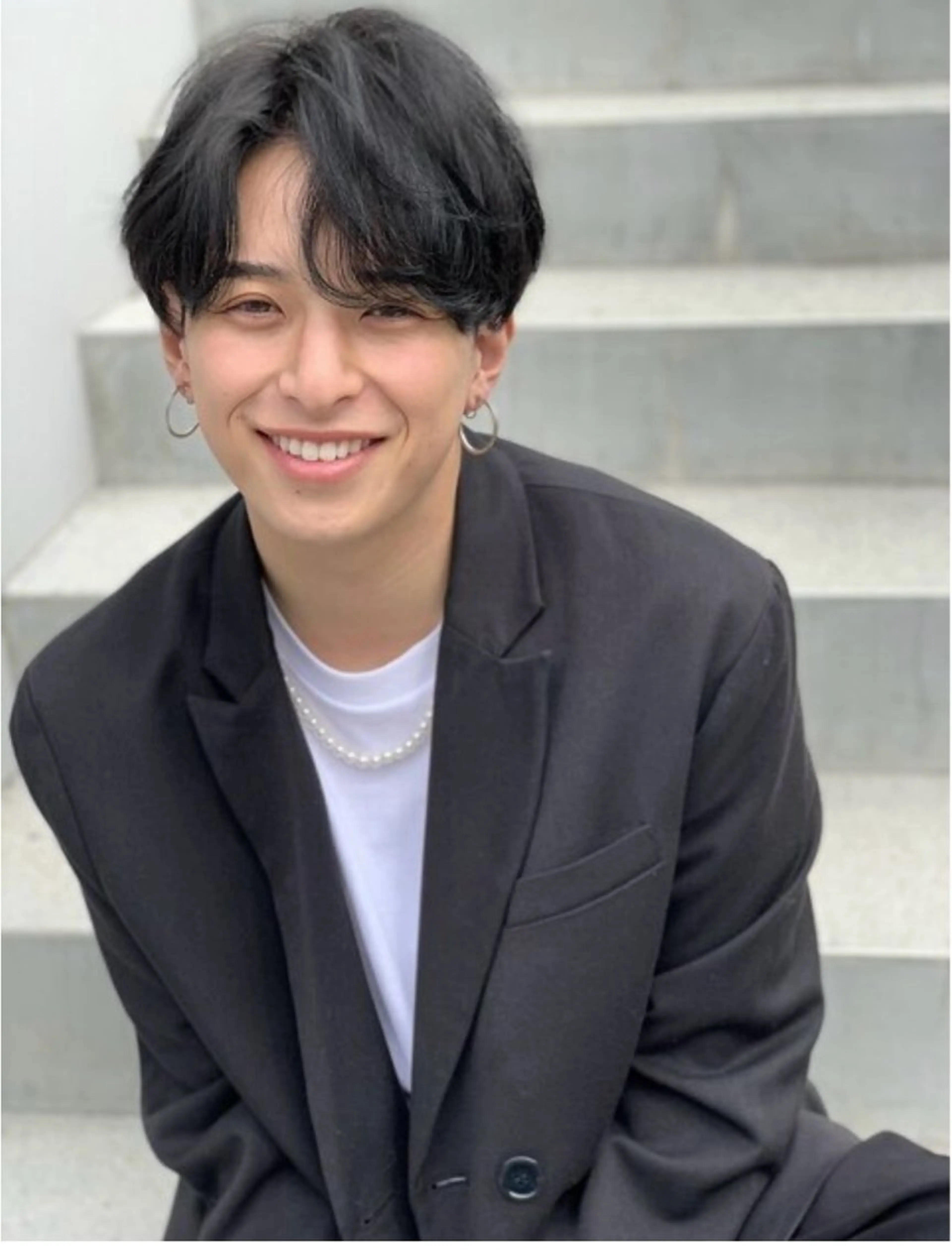 メンズ 丸みショート/新宿 /みづき🐏のヘアスタイル