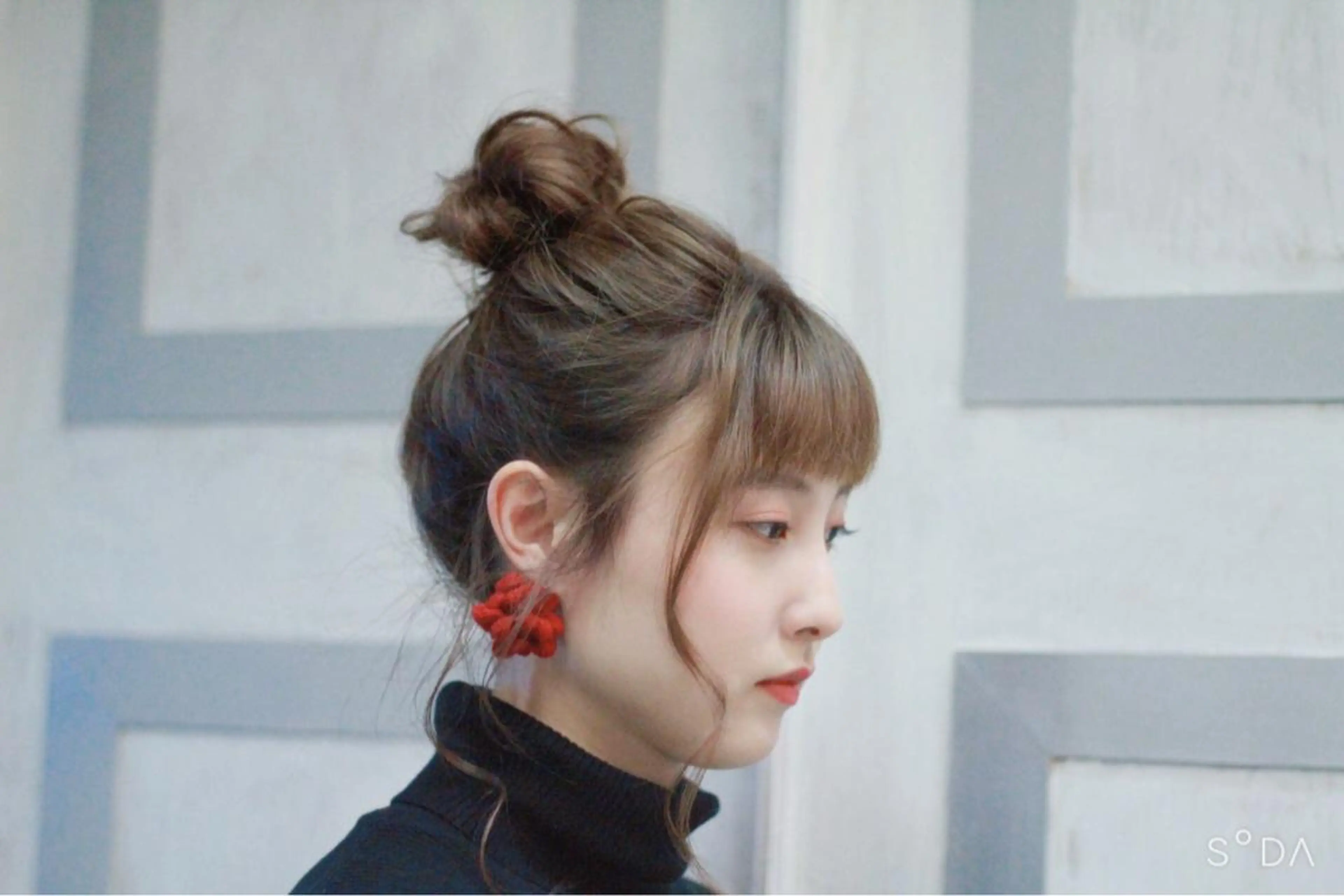 ヘアアレンジ お団子ヘア GOSSIP信国 瑞絵のヘアスタイル