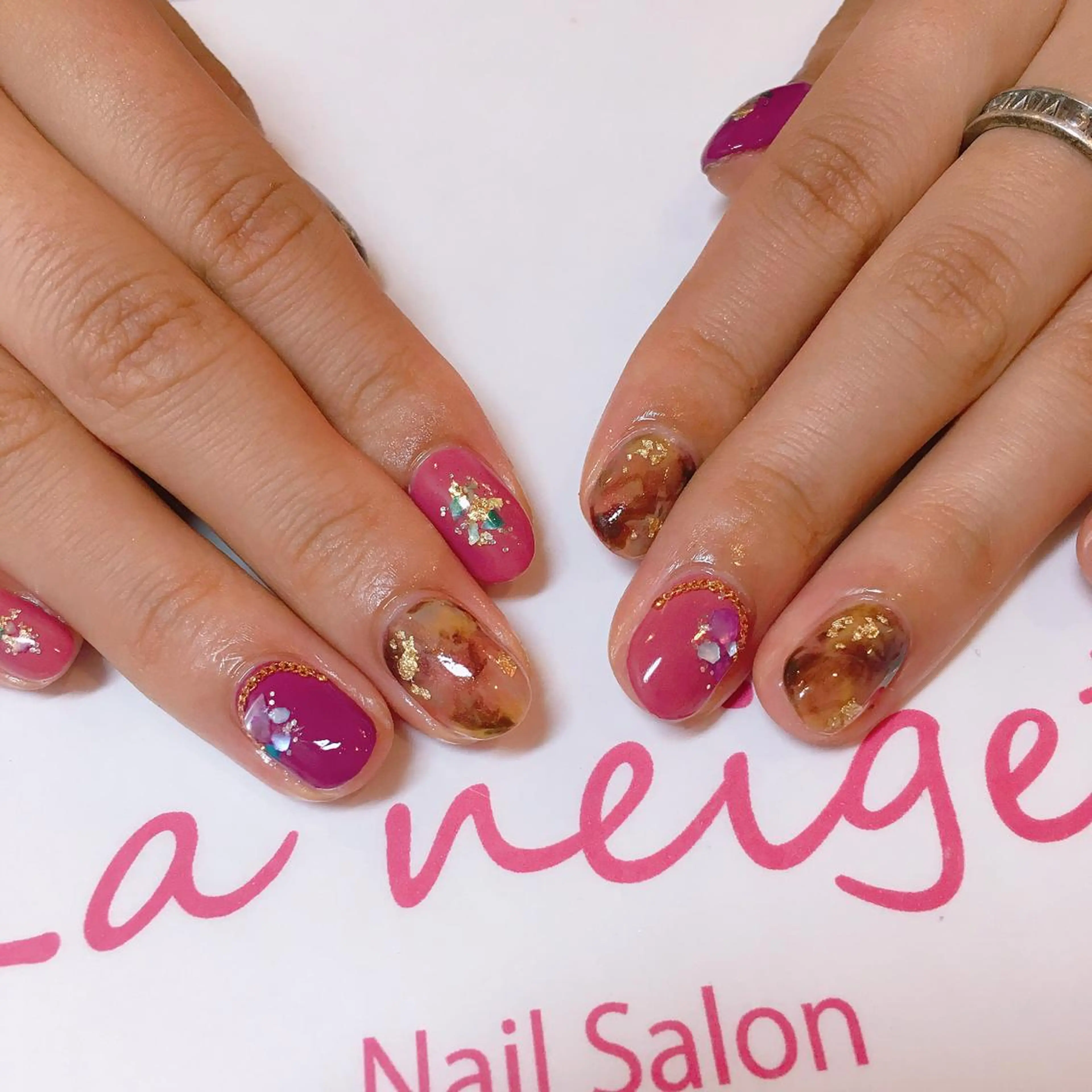 ネイル La neige* yuki 🐩🌙のネイルデザイン