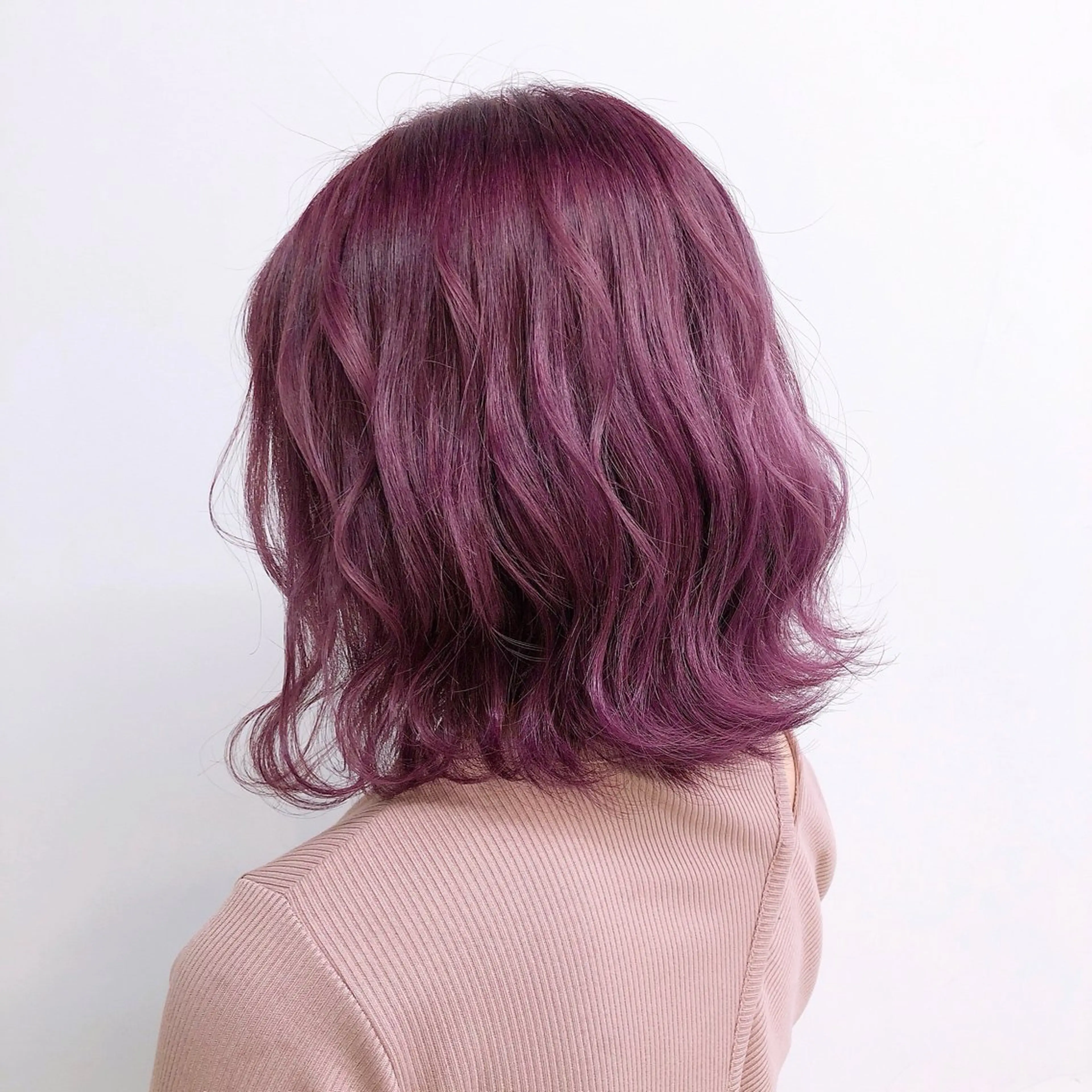 ミディアム カラー ヘアカラー 🤍💕ブリーチカラ ーAyaka💕🤍のヘアスタイル