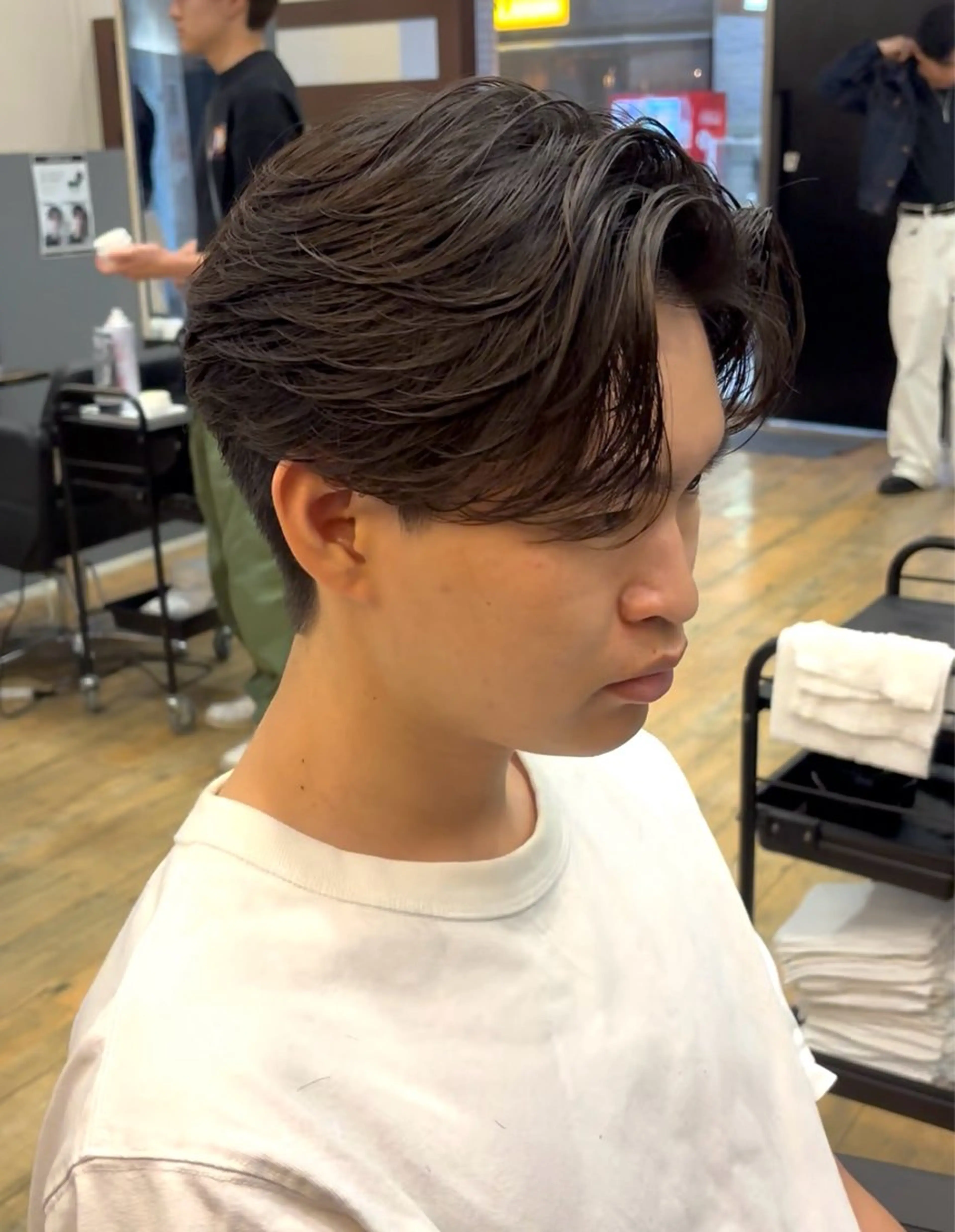 ショート メンズ 行方 晴貴のヘアスタイル