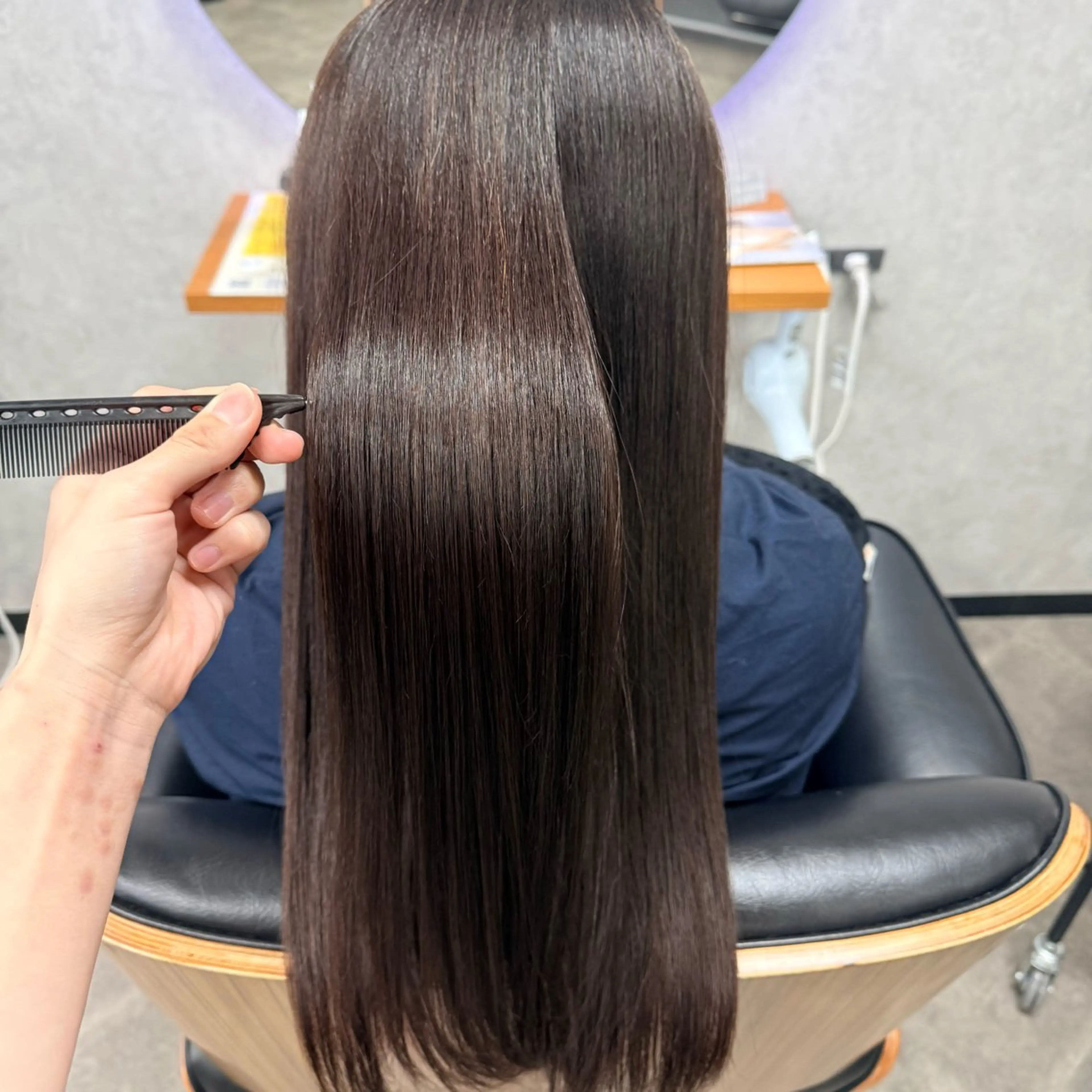 ロング 縮毛矯正 ’Flower’ AYAKAのヘアスタイル