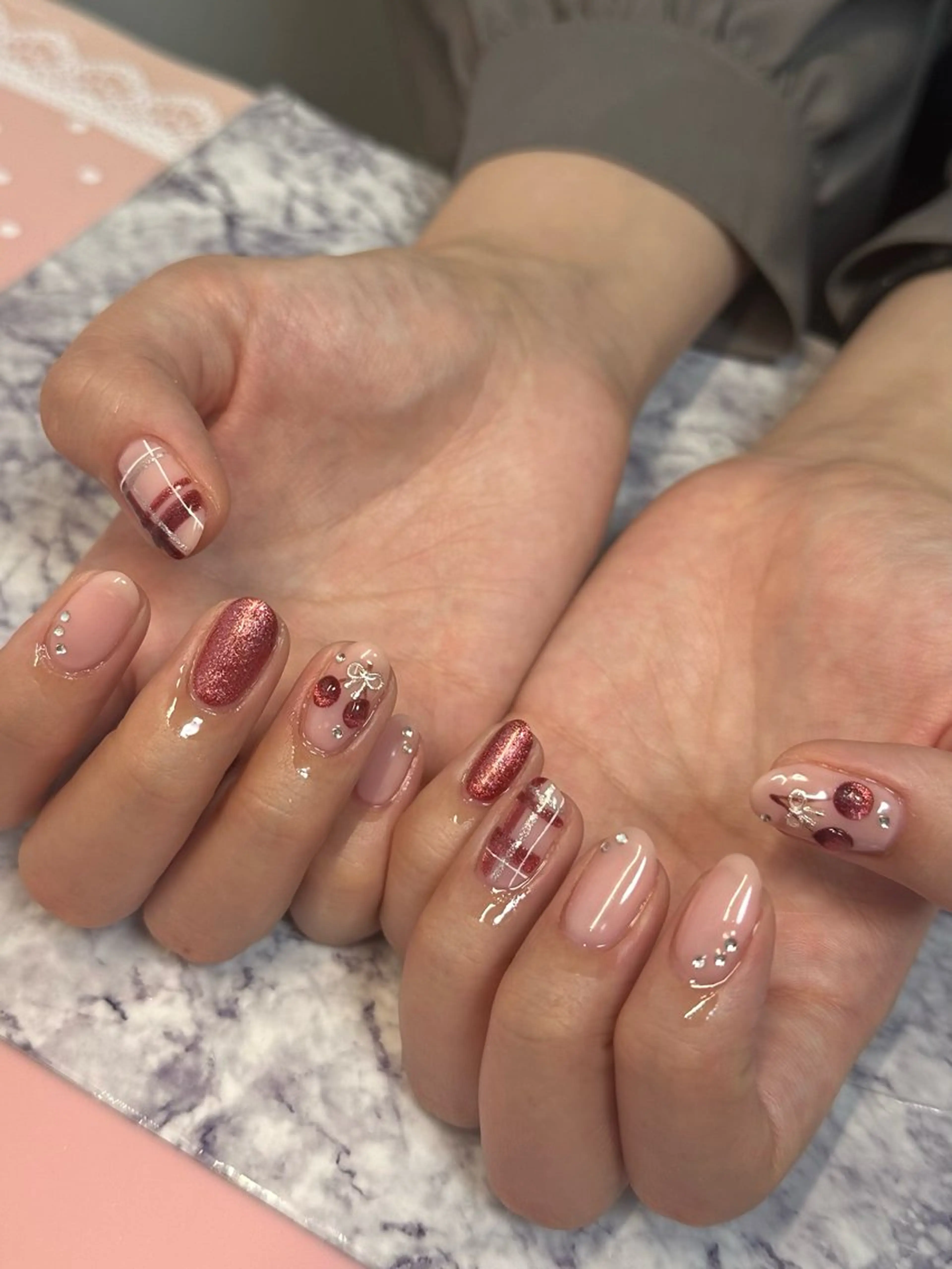 ネイル ハンドネイル フットネイル Pretzels🥨 【プレッツェル】ミウのネイルデザイン