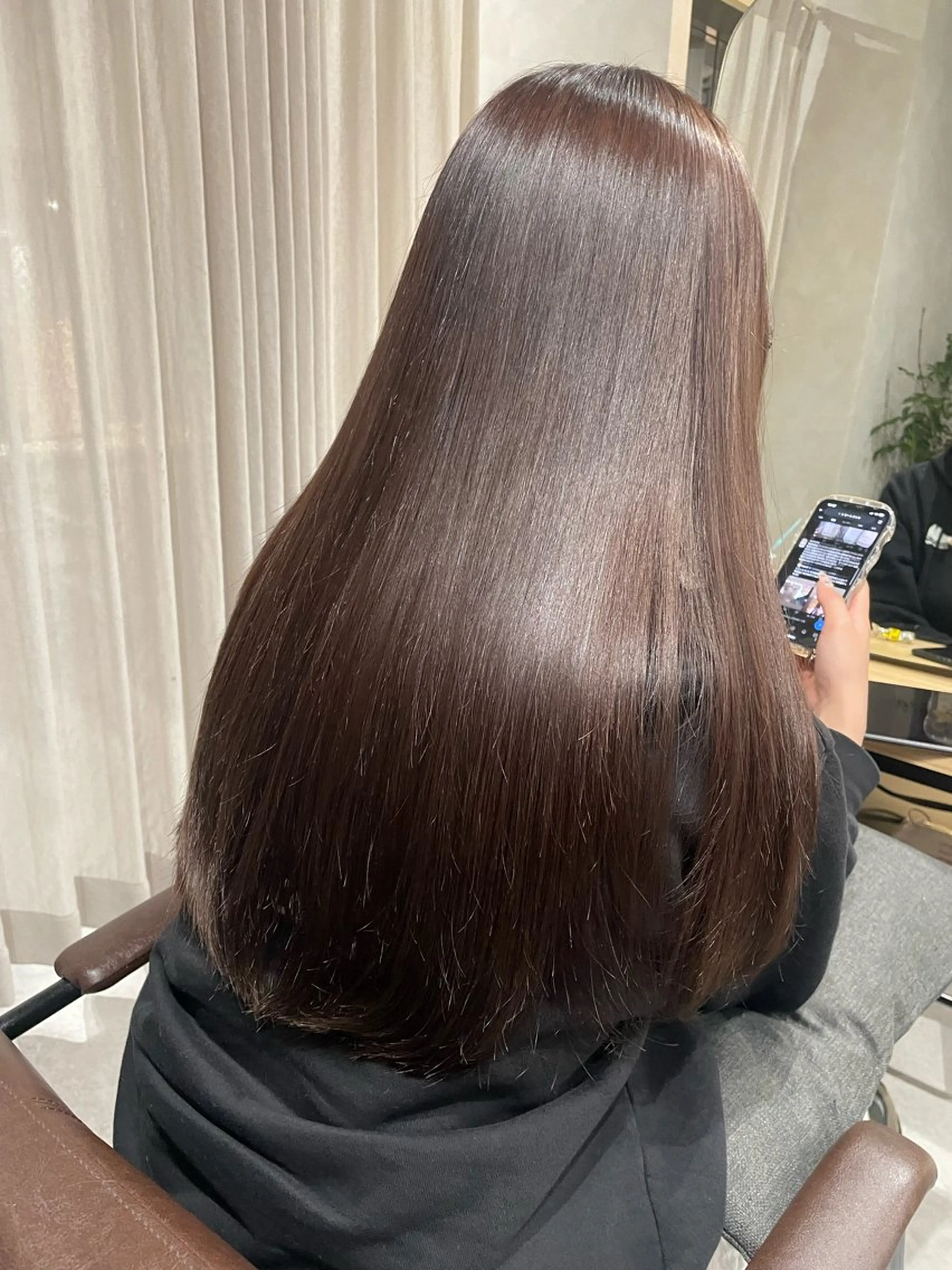 〖 🎀minimo限定価格🪄︎︎ 〗前髪+顔周りcut+髪質改善Aujua4.5step treatment🪞の写真