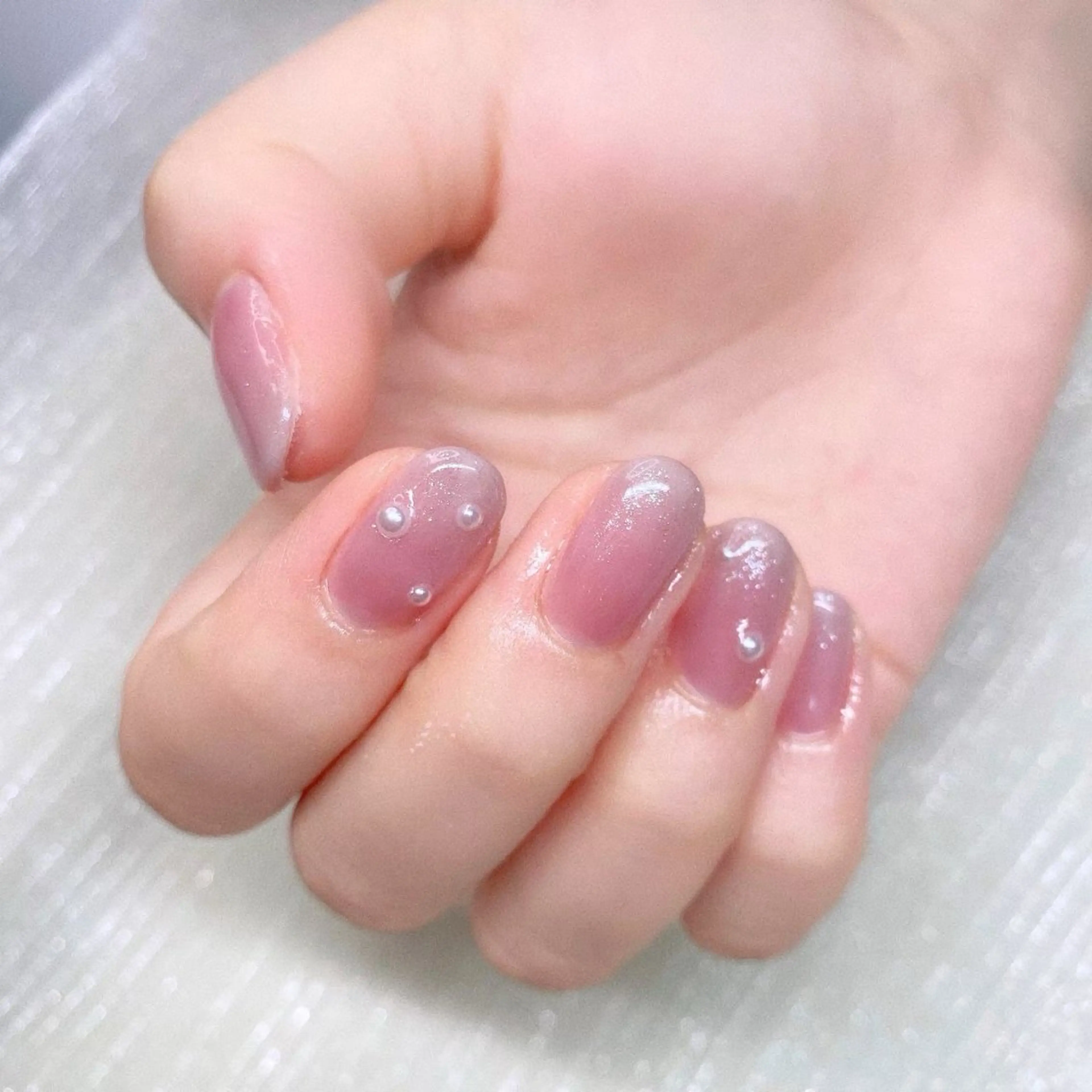 ネイル ストーンネイル ハンドネイル Nailist suzuのネイルデザイン