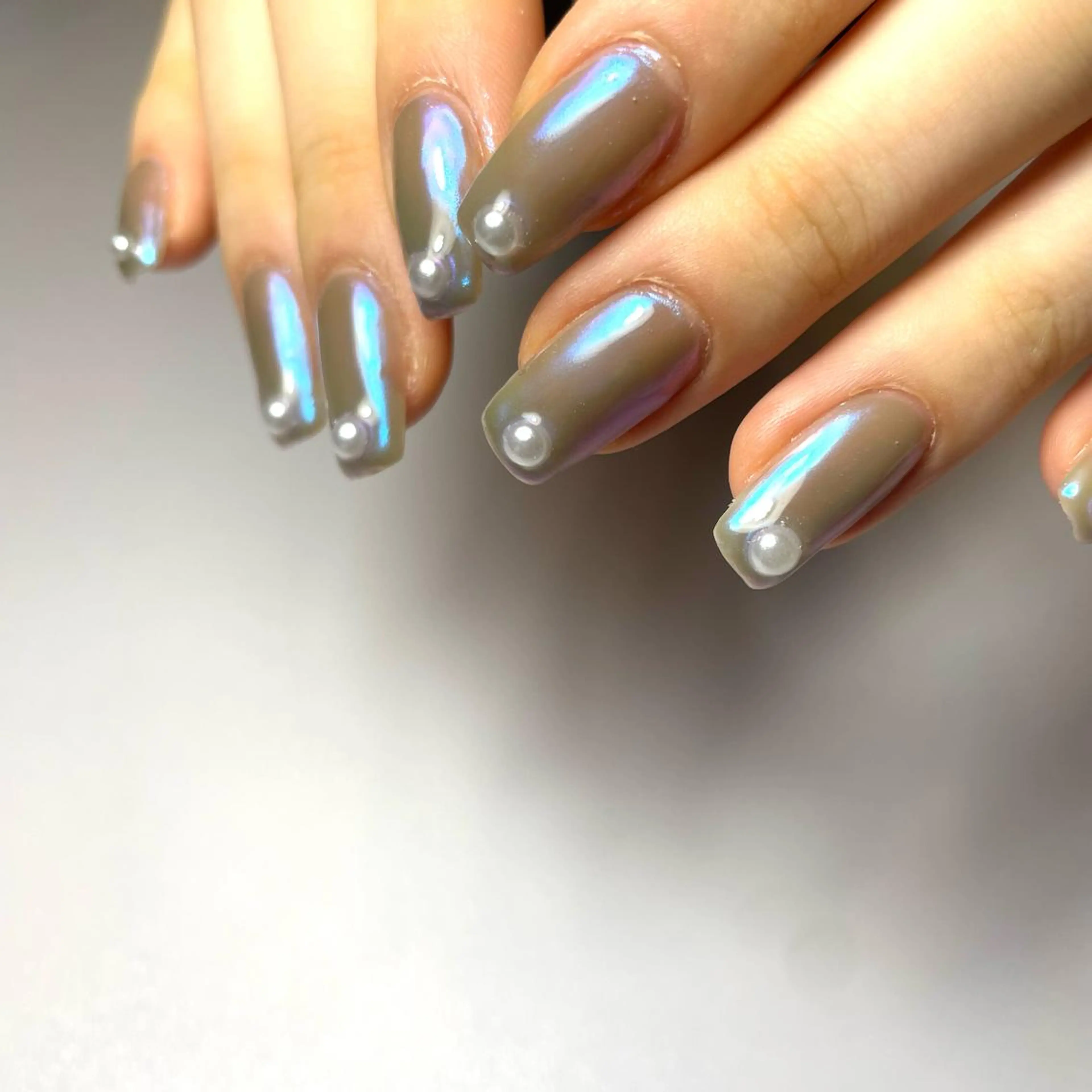 ネイル オーロラネイル ensowa✱laf NAILのネイルデザイン