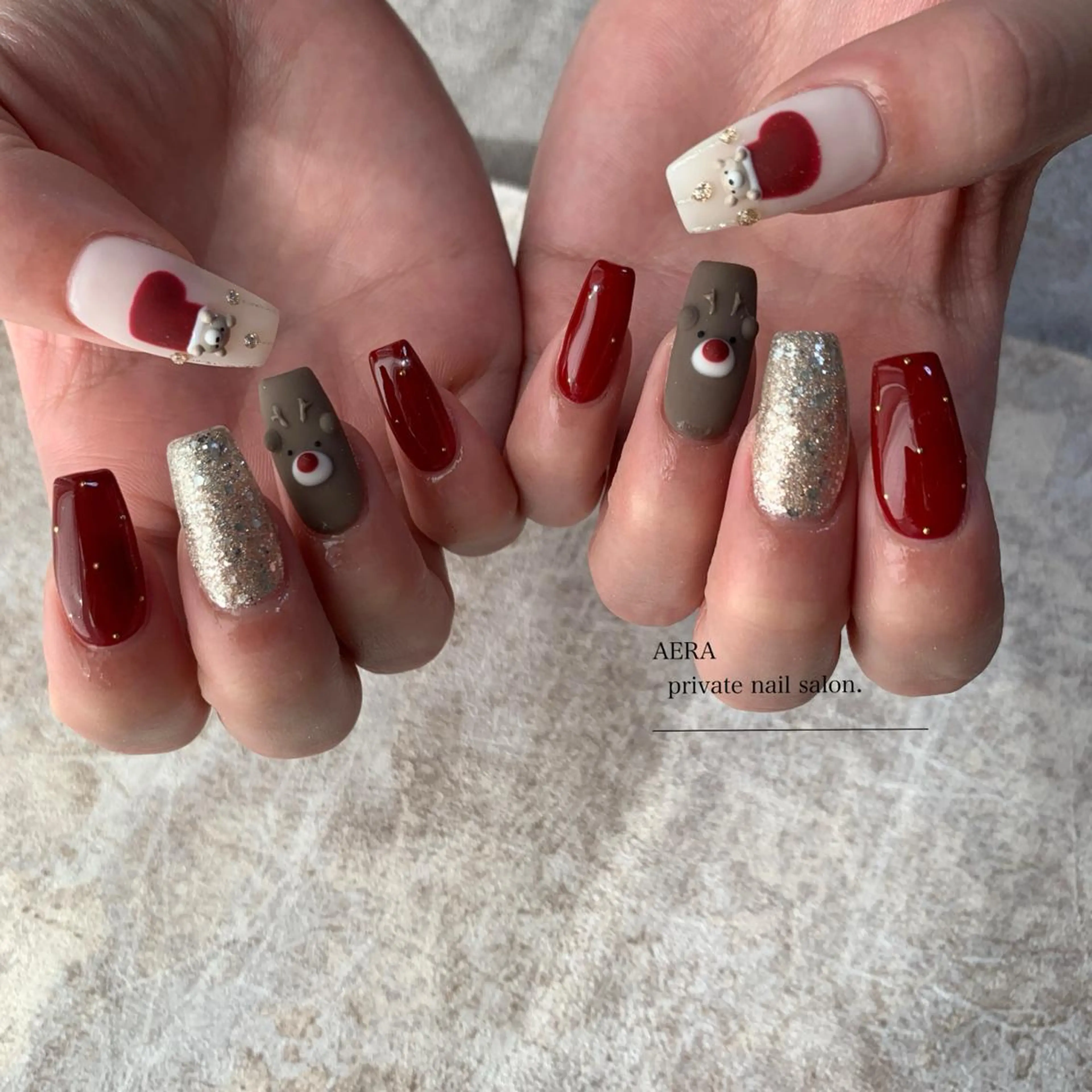 ネイル AERA nail shino🐱⸝꙳のネイルデザイン