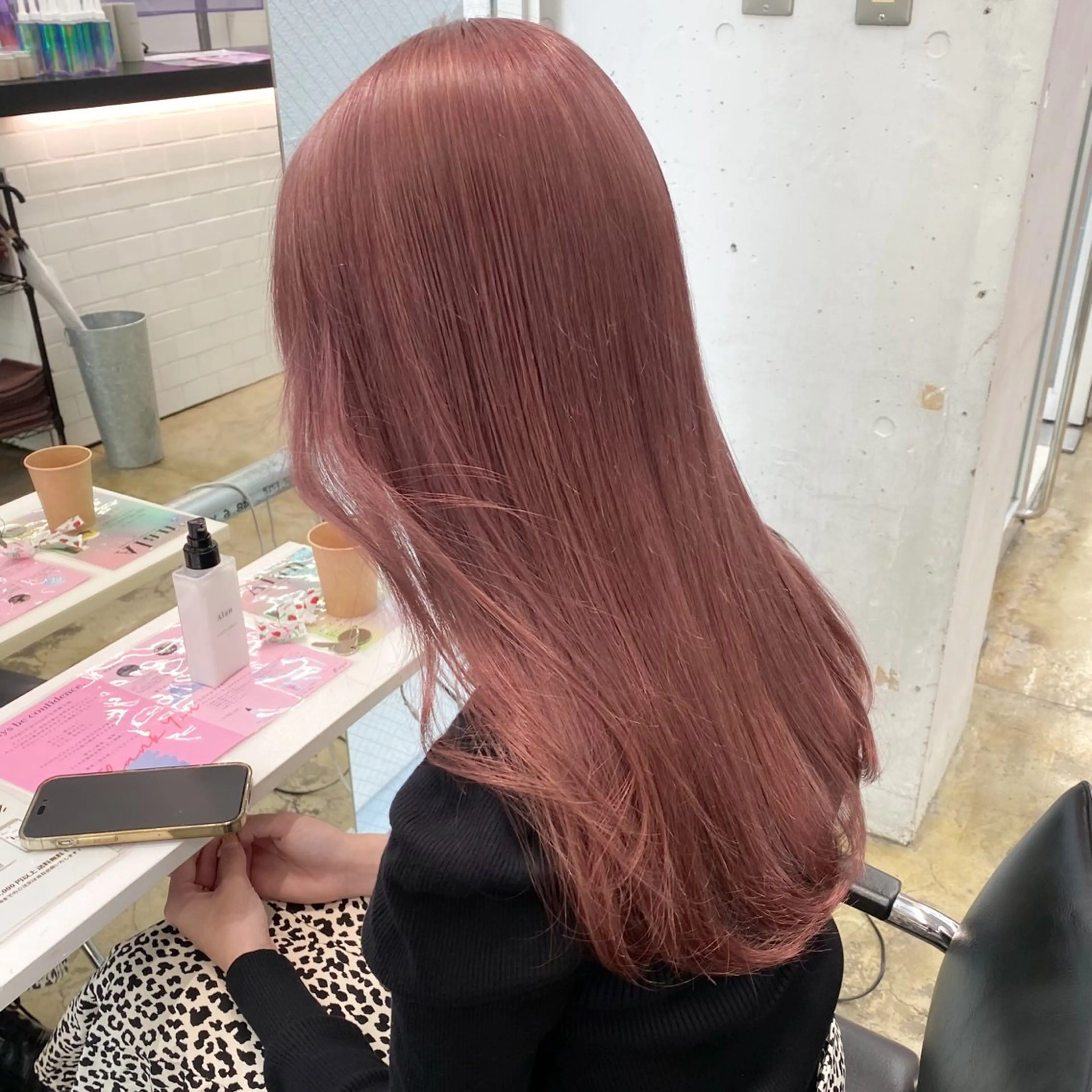 ロング カラー ヘアアレンジ 💗💗韓国レイヤー yu-ki💗💗のヘアスタイル