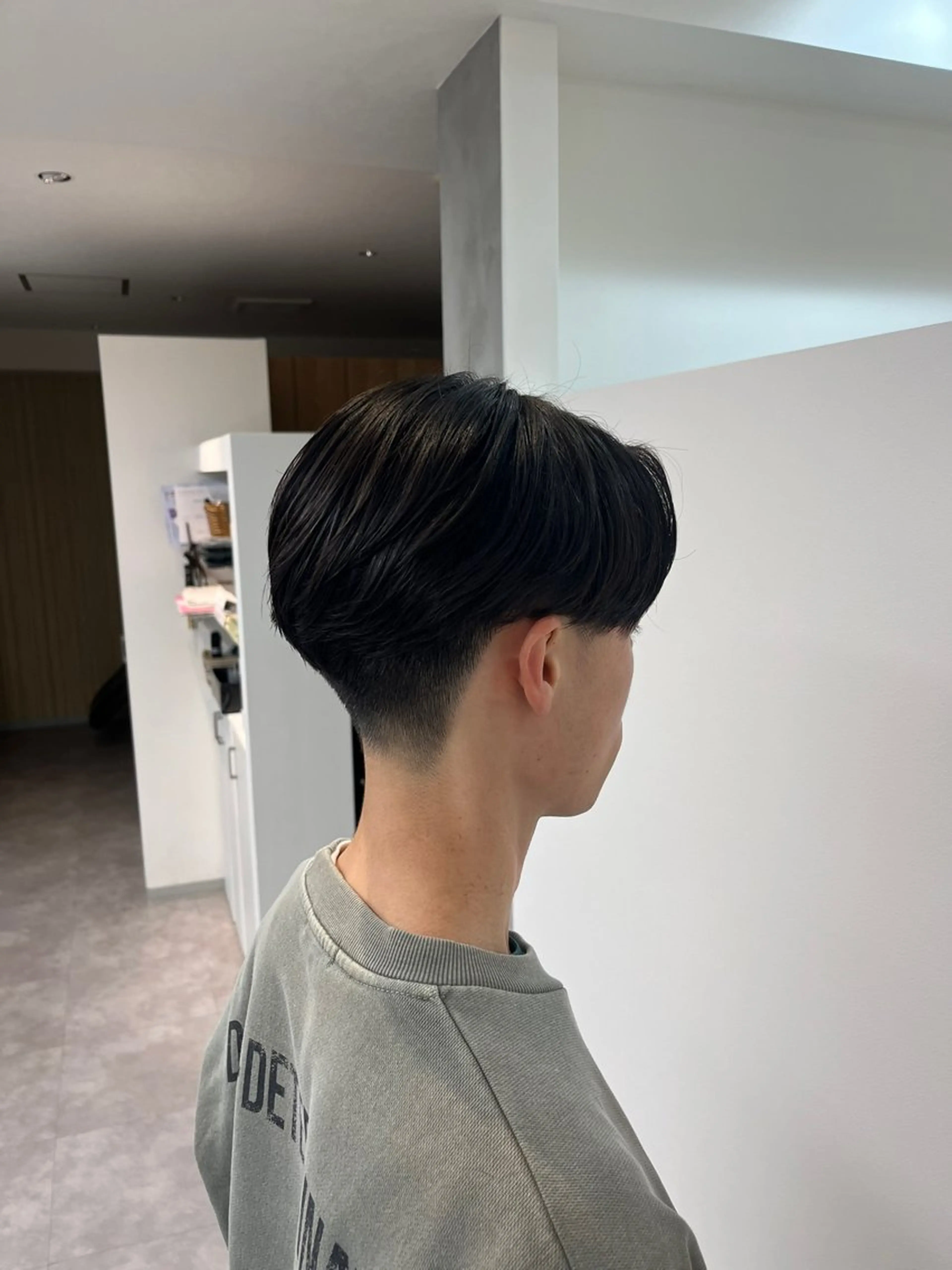 パーマ メンズ カット パーマ 0円カラーモデル🚺 ／坂本詩穂🌟彡のヘアスタイル