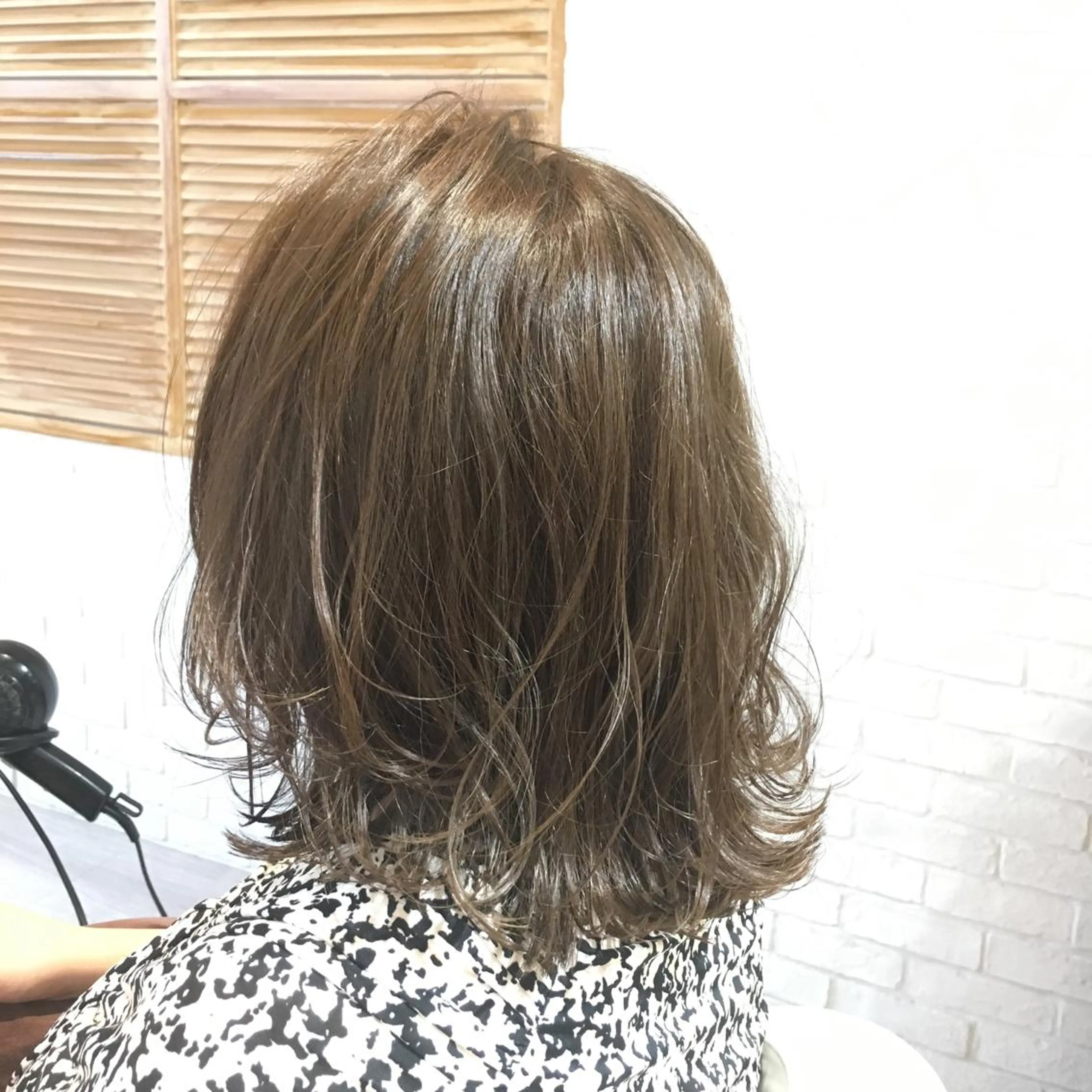 ミディアム カラー ヘアアレンジ カット パーマ HAIR STUDIO  buzz所属・金子 富士のヘアスタイル