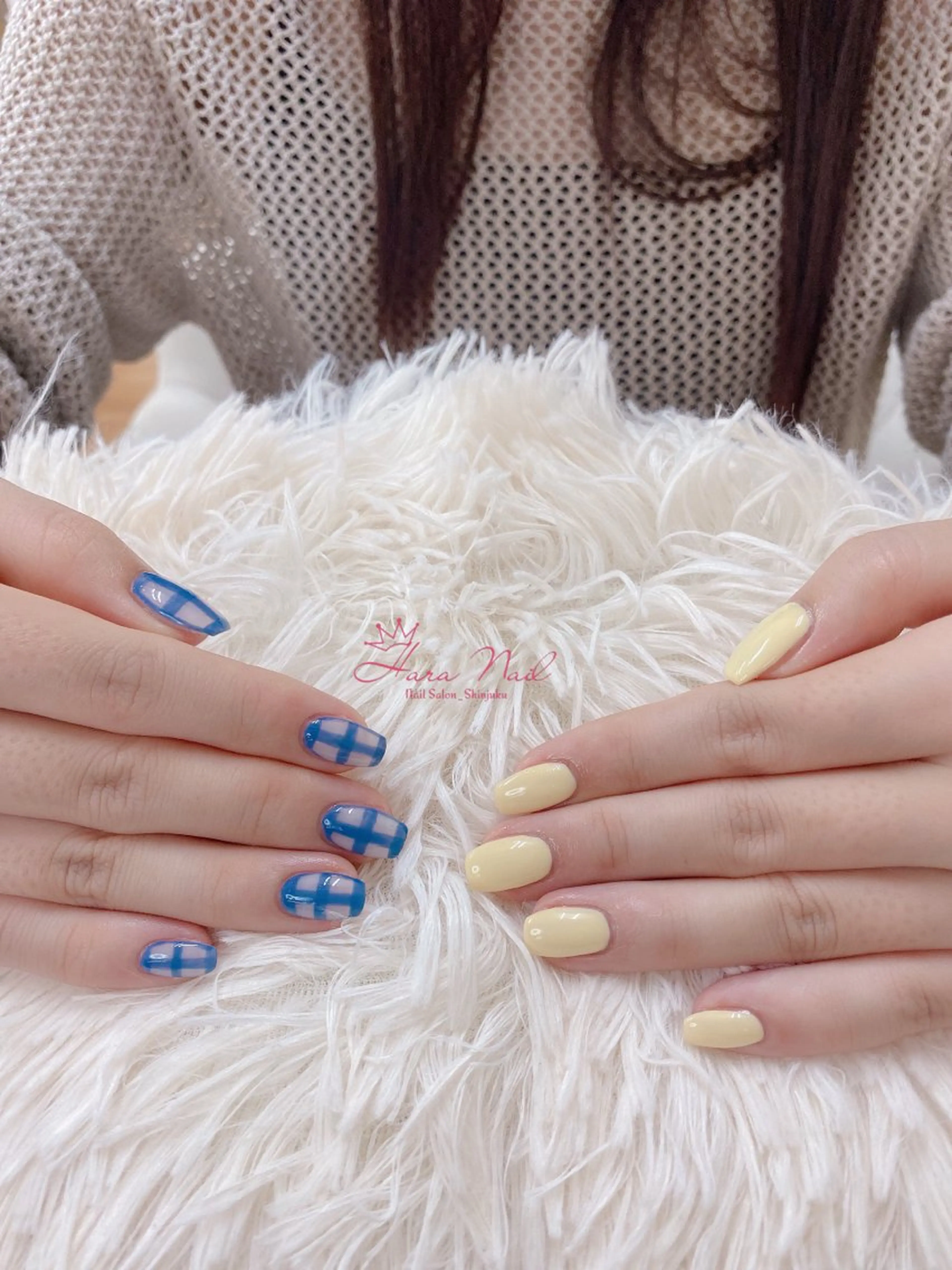 ネイル ハンドネイル ハンドケア Hara Nail 【パラジェル使用】のネイルデザイン