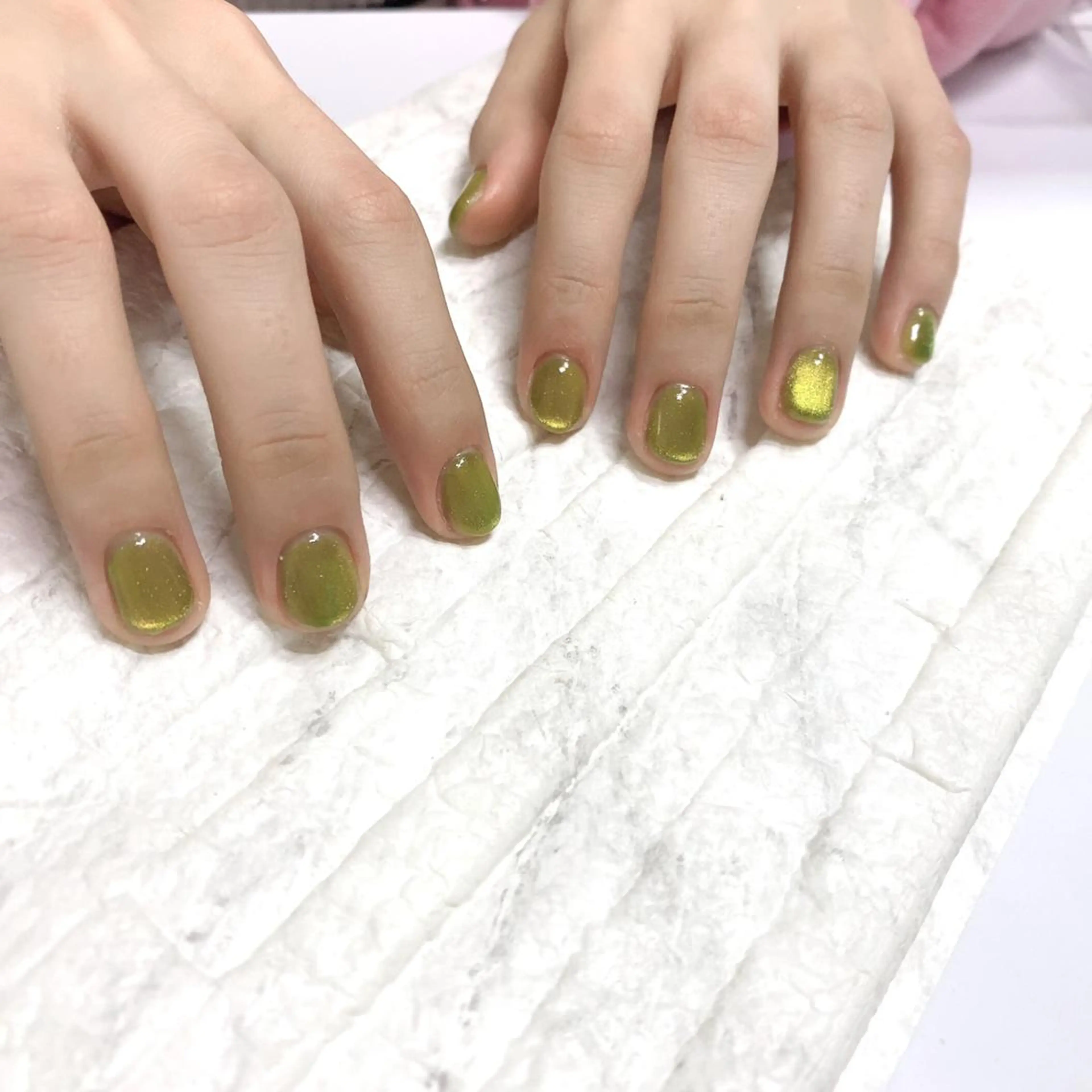ネイル マグネットネイル ハンドネイル yochi nailのネイルデザイン