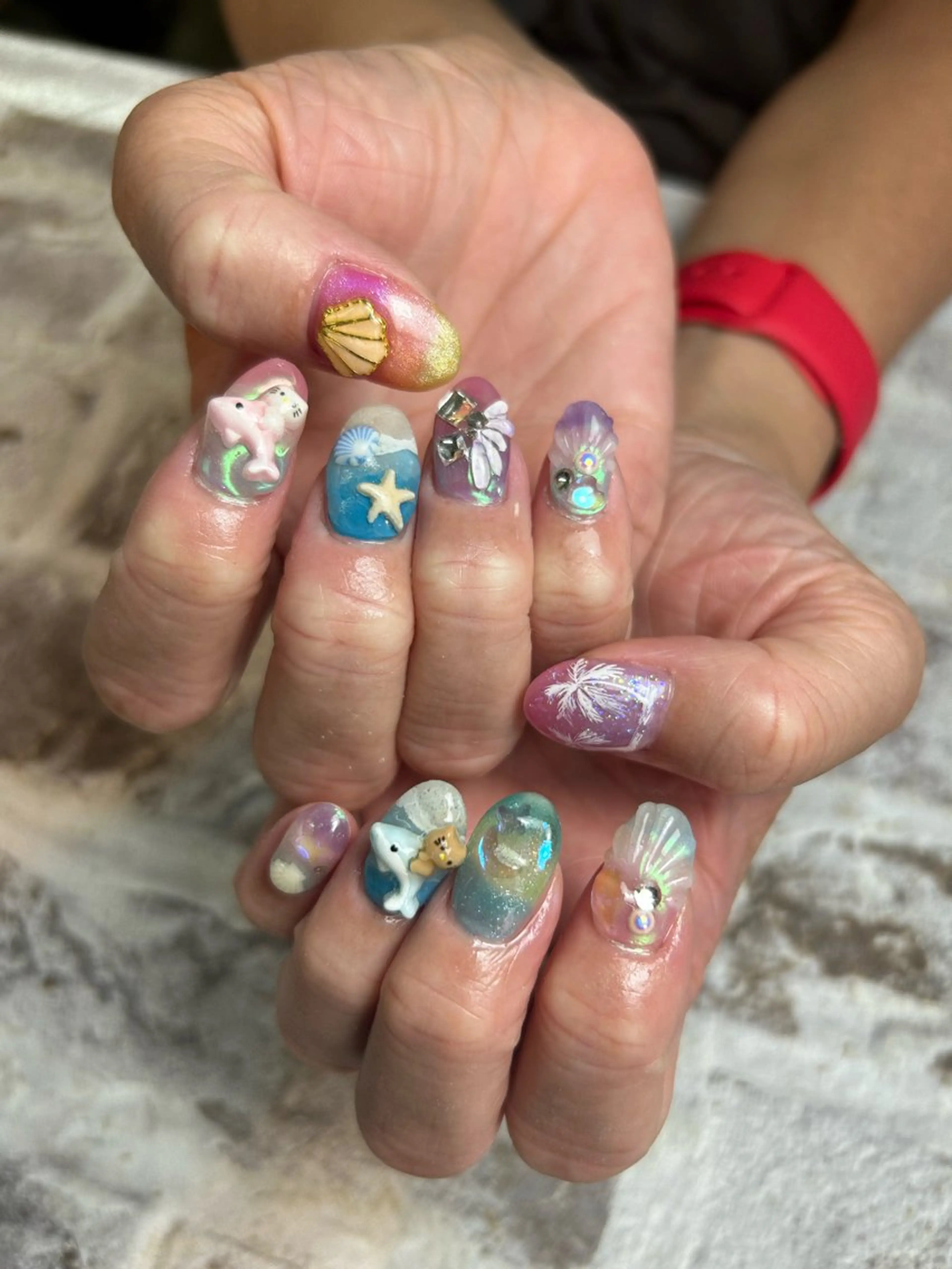 ネイル 東十条muumii ネイルまつ毛のネイルデザイン