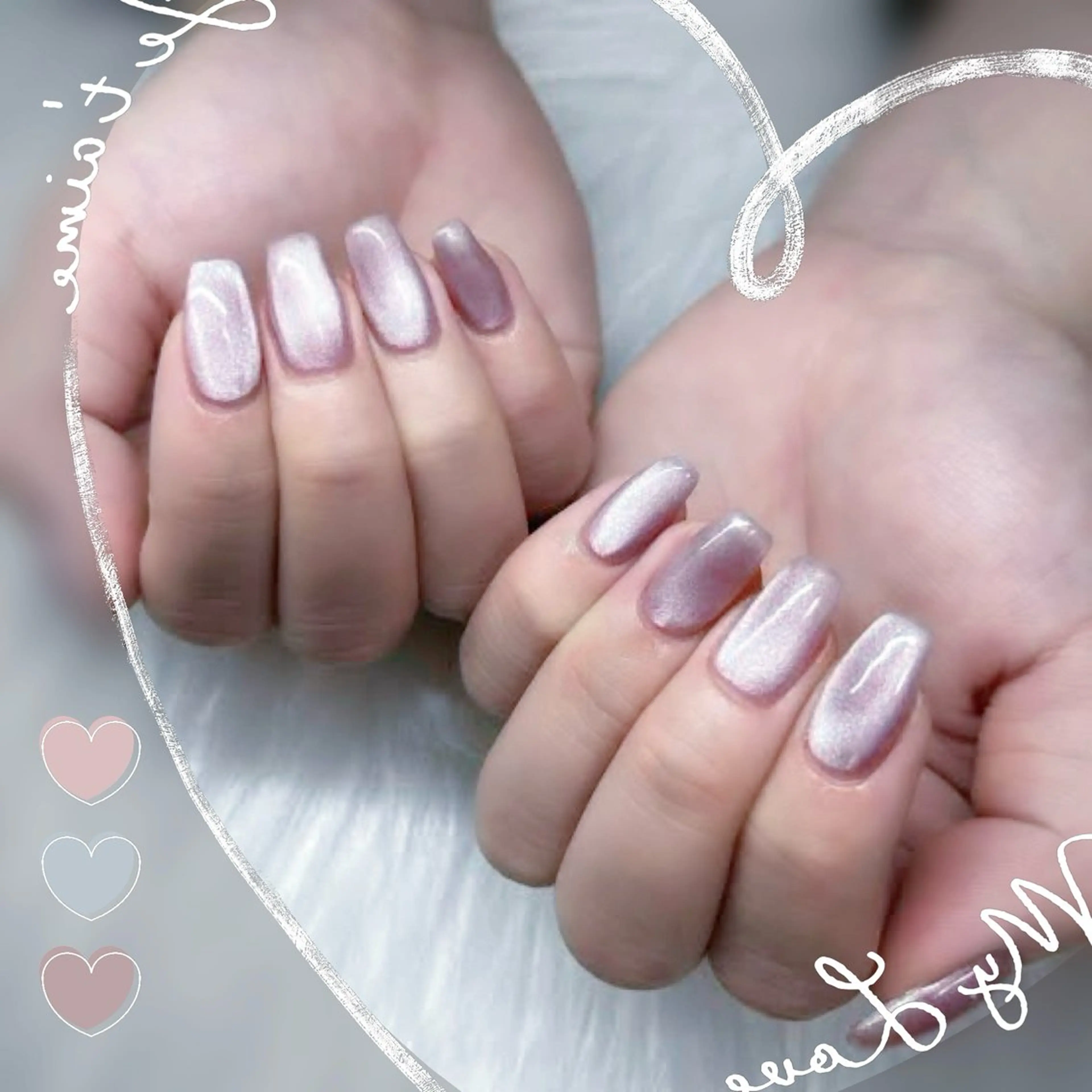 ネイル マグネットネイル ハンドネイル 宮崎 優水のマツエク・マツパデザイン