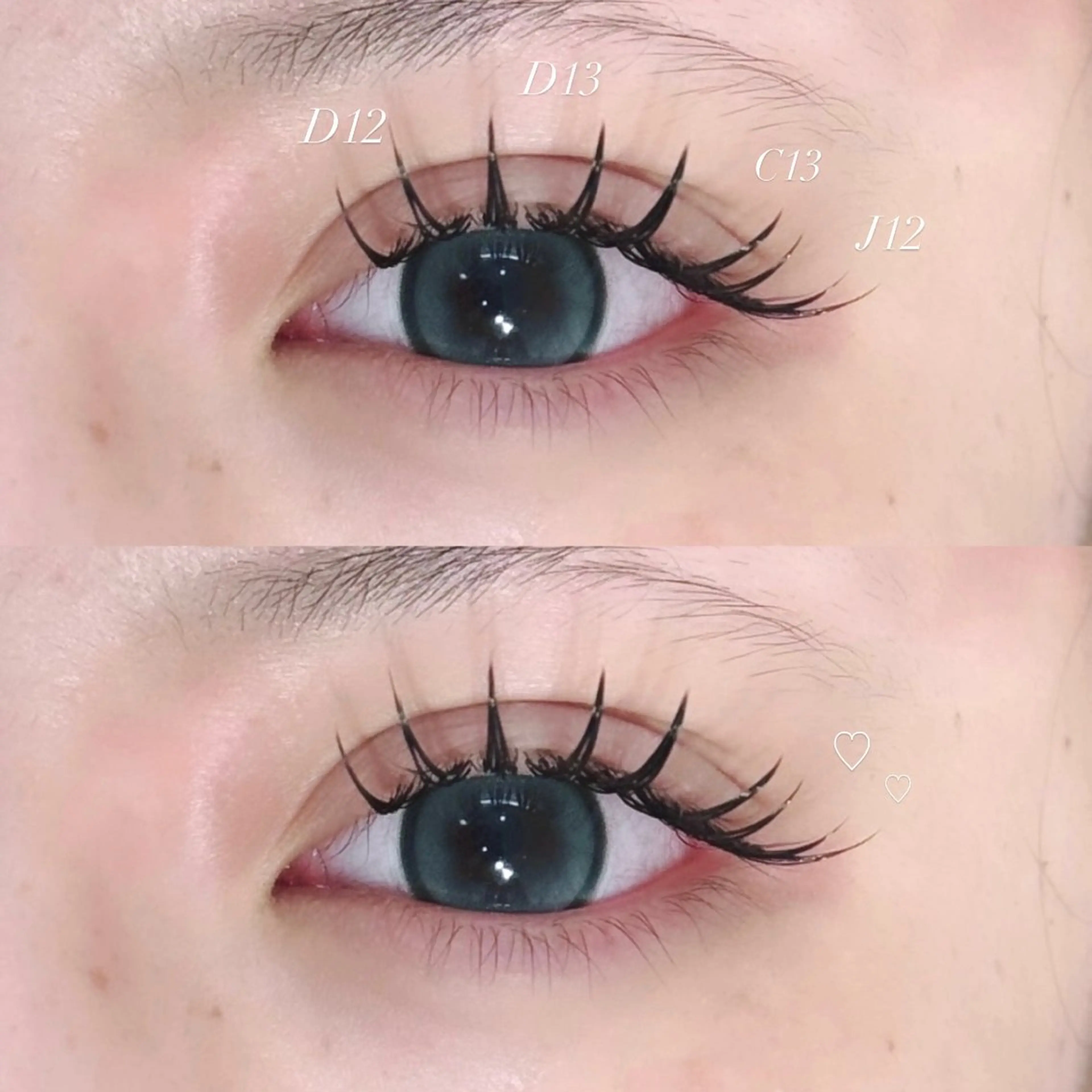 マツエク・マツパ マツエク M.O.D shibuya 道玄坂店所属・fuka 🤍のマツエク・マツパデザイン