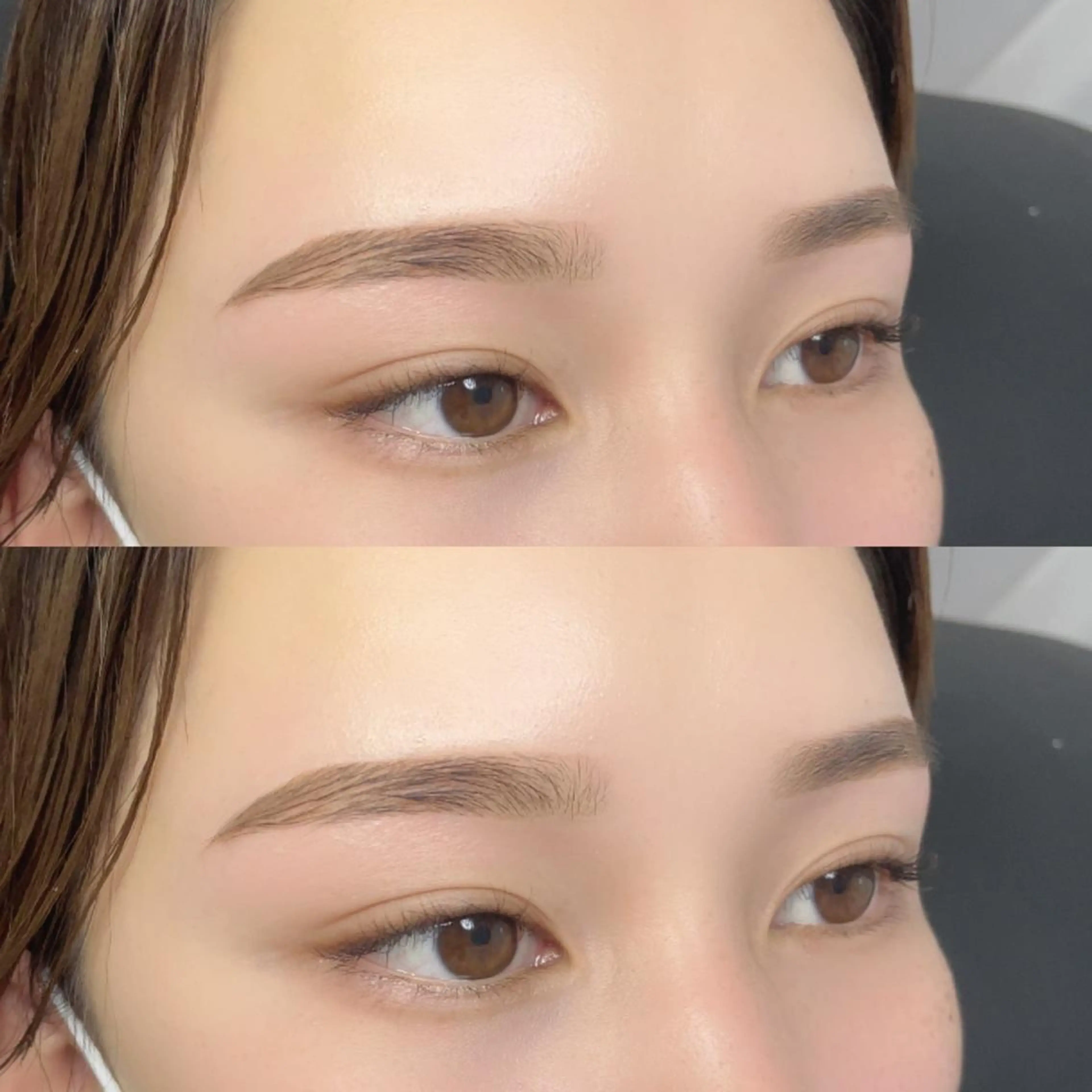 【学割U24】美眉毛アイブロウWAXスタイリング+眉メイク仕上げ￥3500［眉毛］の写真