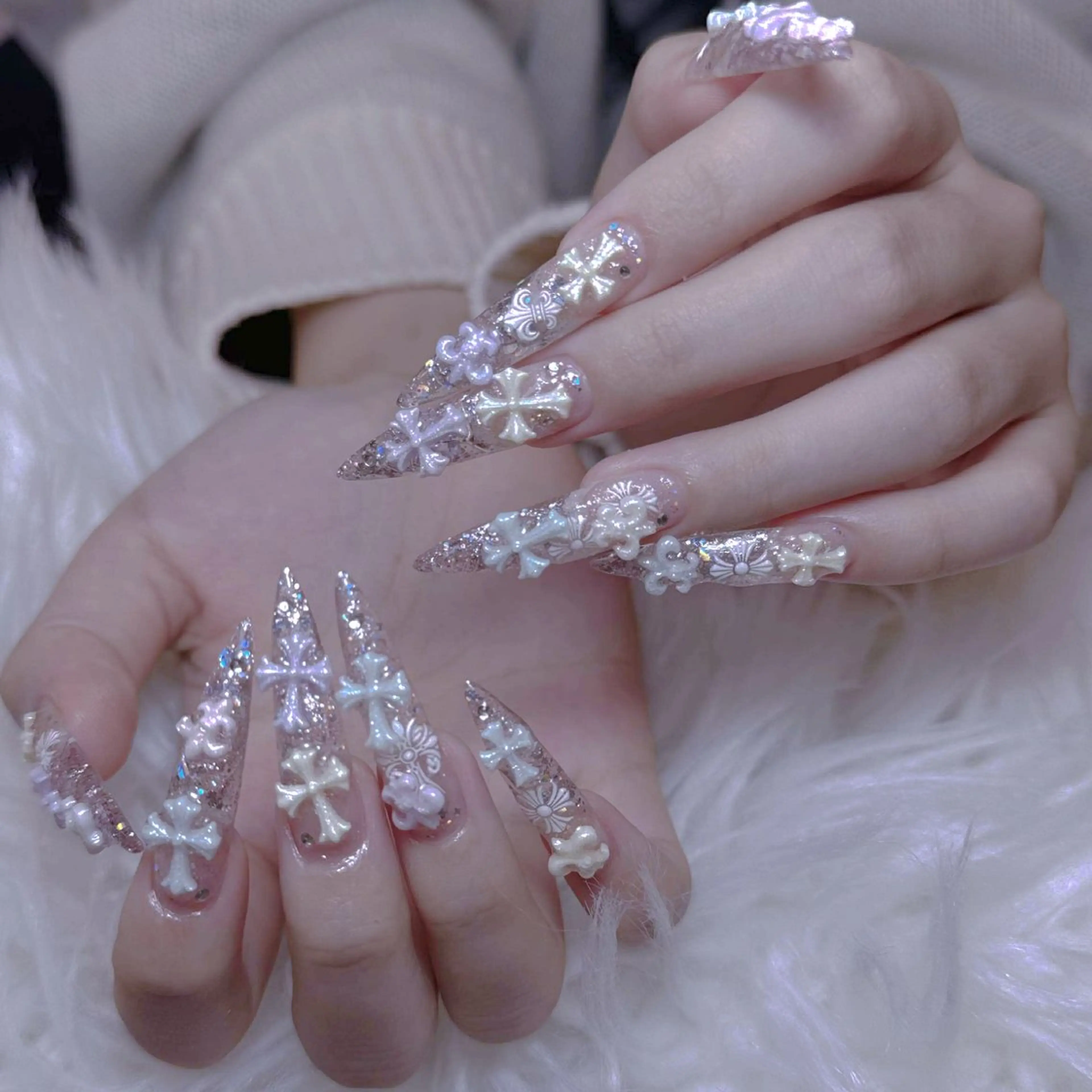 ネイル ハンドネイル ANH NAIL ゴテゴテ専門店💎のネイルデザイン